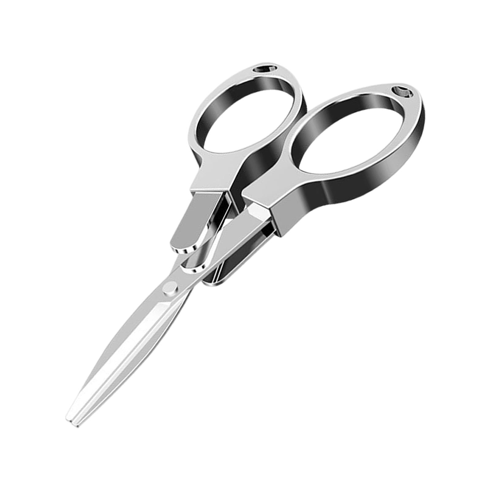 3xFishing Line Scissors Braided Line Cutters for DIY Projects Outdoor Trimming Argent 