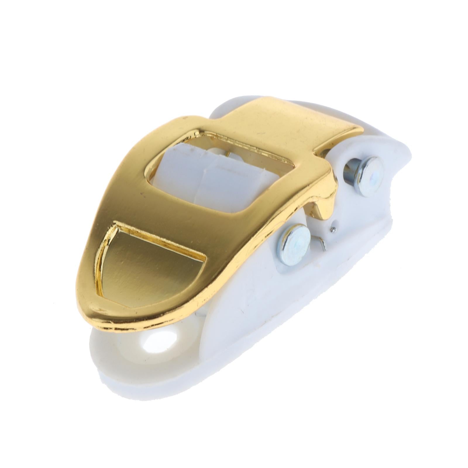 2xInline Roller Skate Spider Buckle Mounting for Skiing Ice Skates Accessories white aureate
