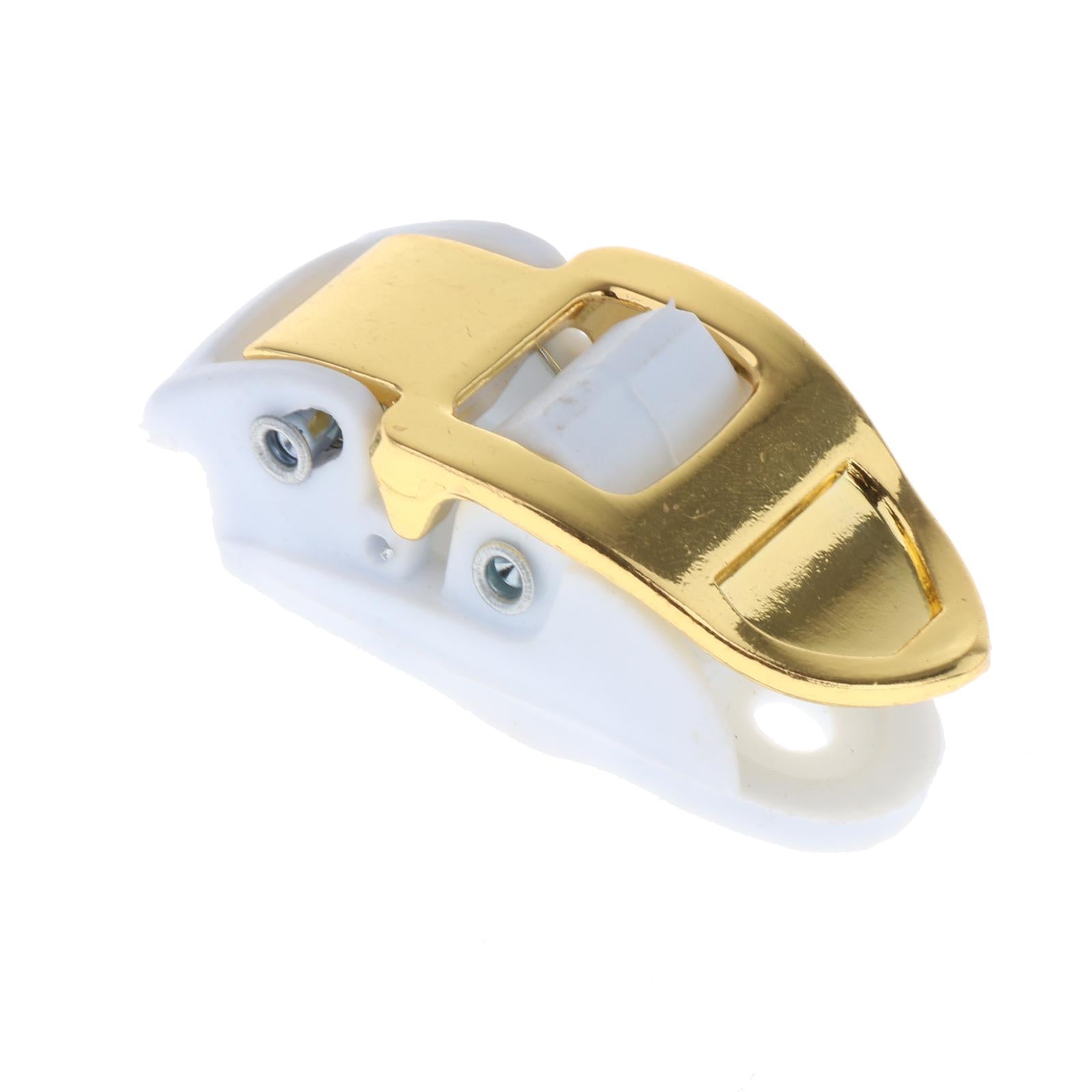2xInline Roller Skate Spider Buckle Mounting for Skiing Ice Skates Accessories white aureate