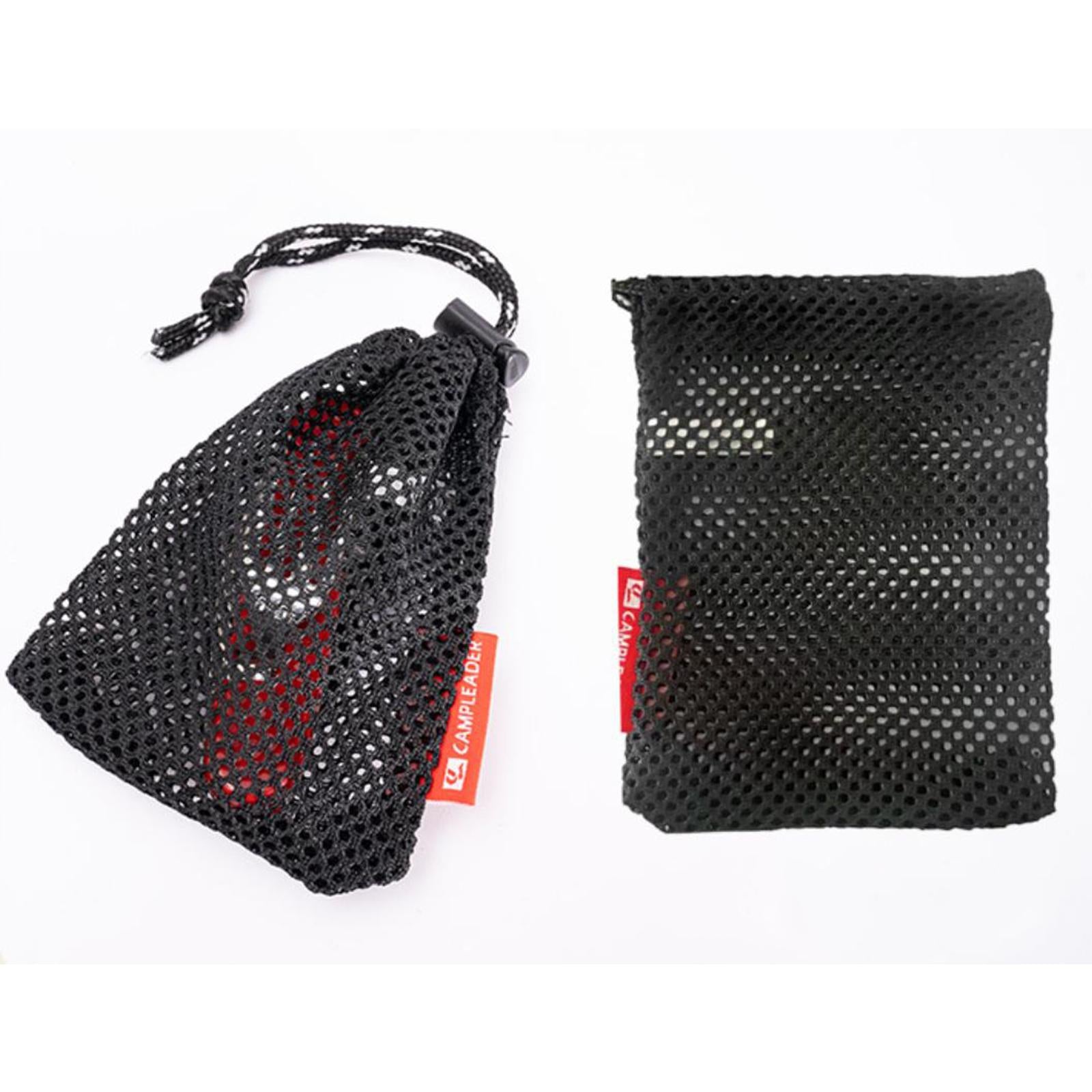 3xCamping Pouch Travel Organizer Bags Small Drawstring Bag for Hiking Outdoor