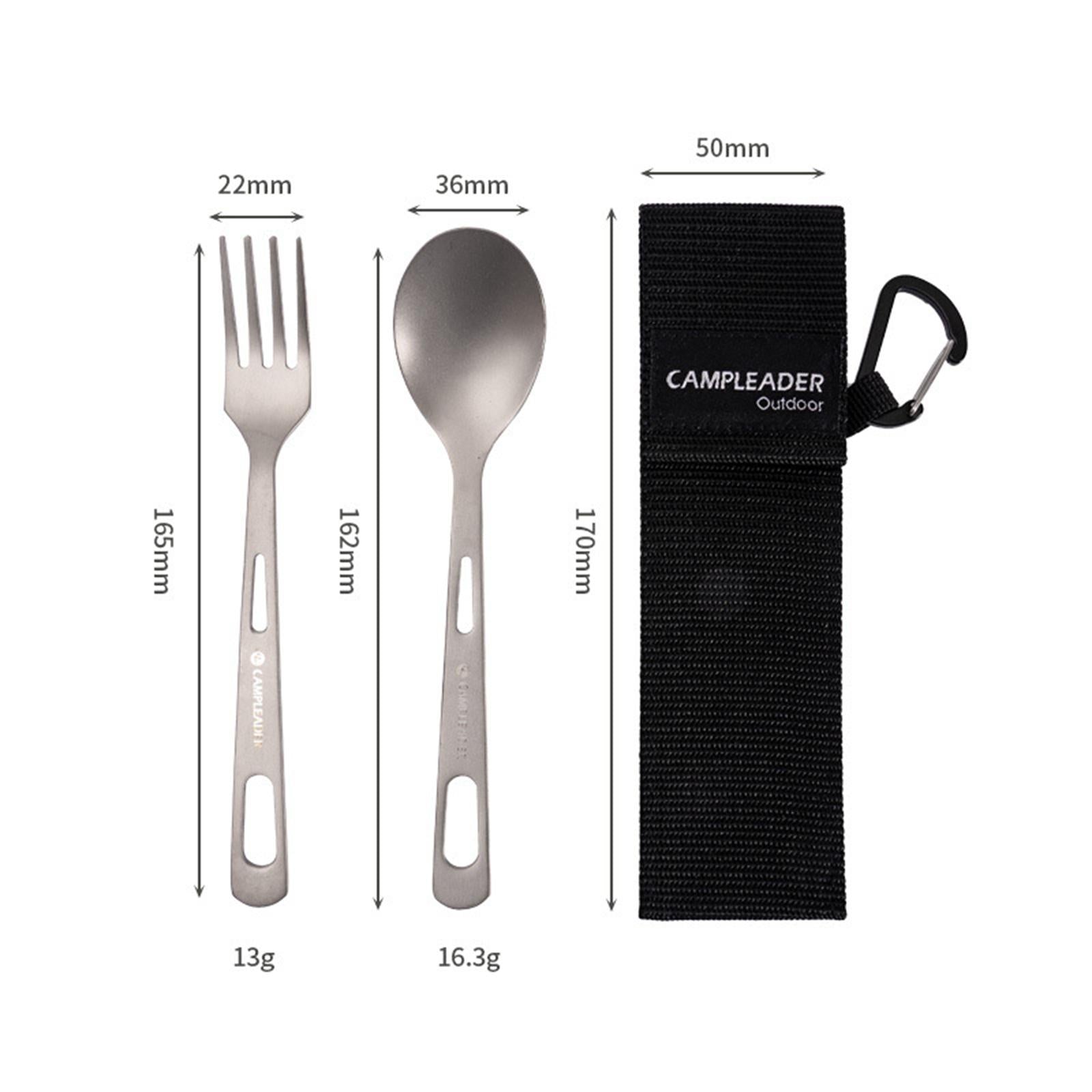 4xPicnic Tableware Storage Bag Reusable with Carabiner Lightweight Portable Black
