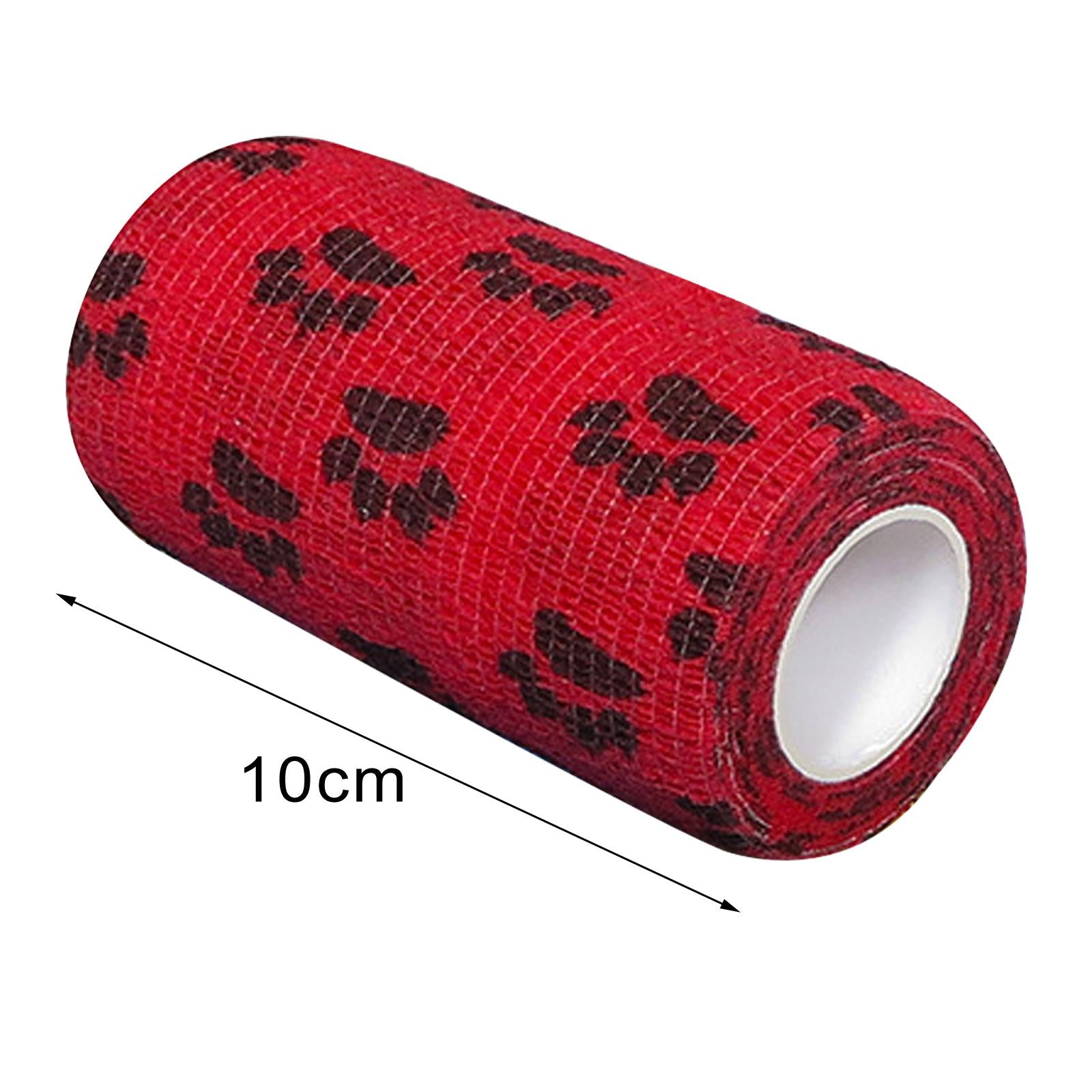 2xSelf Adhesive Bandage Cohesive Bandages Band Injury Breathable Vet Wrap Tape