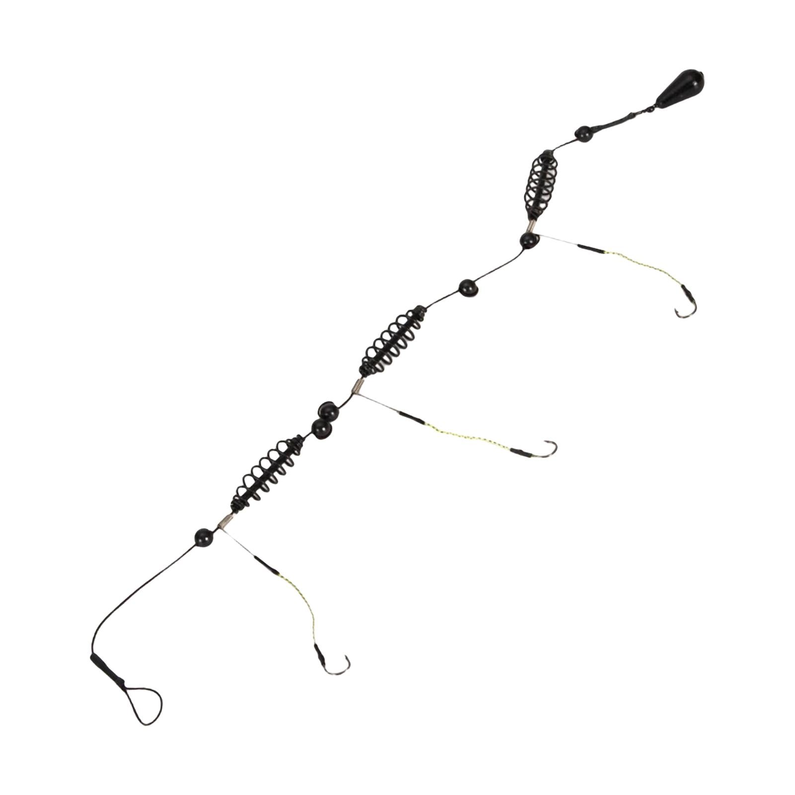 3xBait Cage for Fishing Long Range Throw Fishing Hooks Fishing Accessories 40g