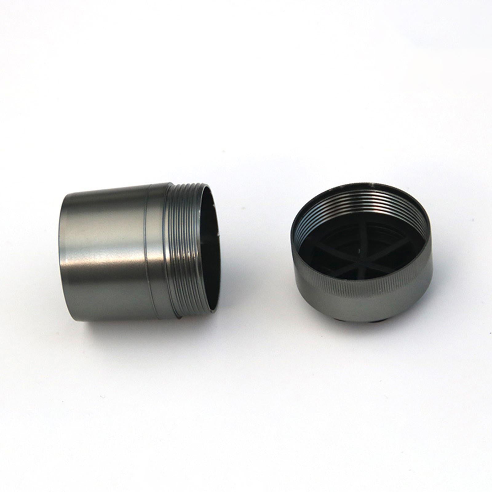 5xFishing Rod Butt Cap Black Easy to Install End Cover Repair Building 41mm
