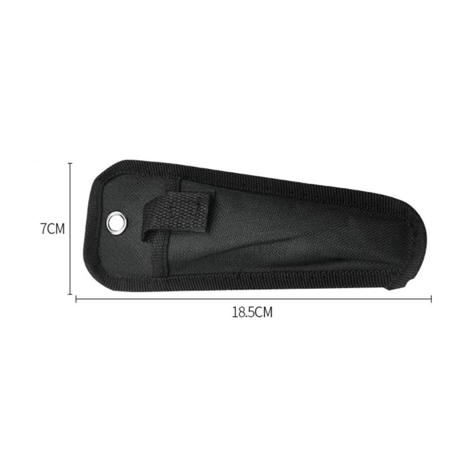 3xFishing Pliers Sheath Cutter Lightweight Fishing Accessories Protective 7cmx18.5cm
