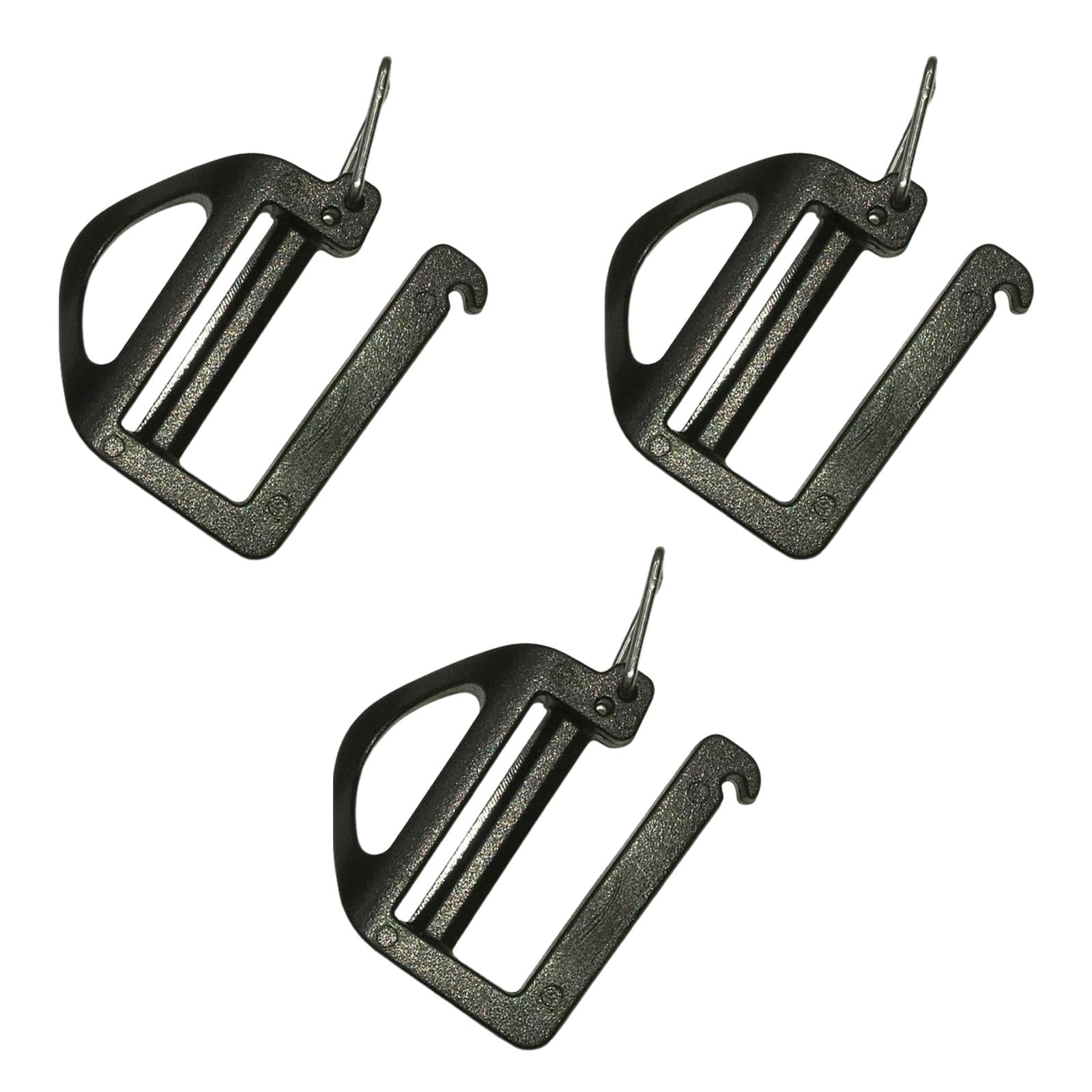 4xWebbing Buckle Release Buckles for Webbing Luggage Straps Backpack Repairing 3pcs