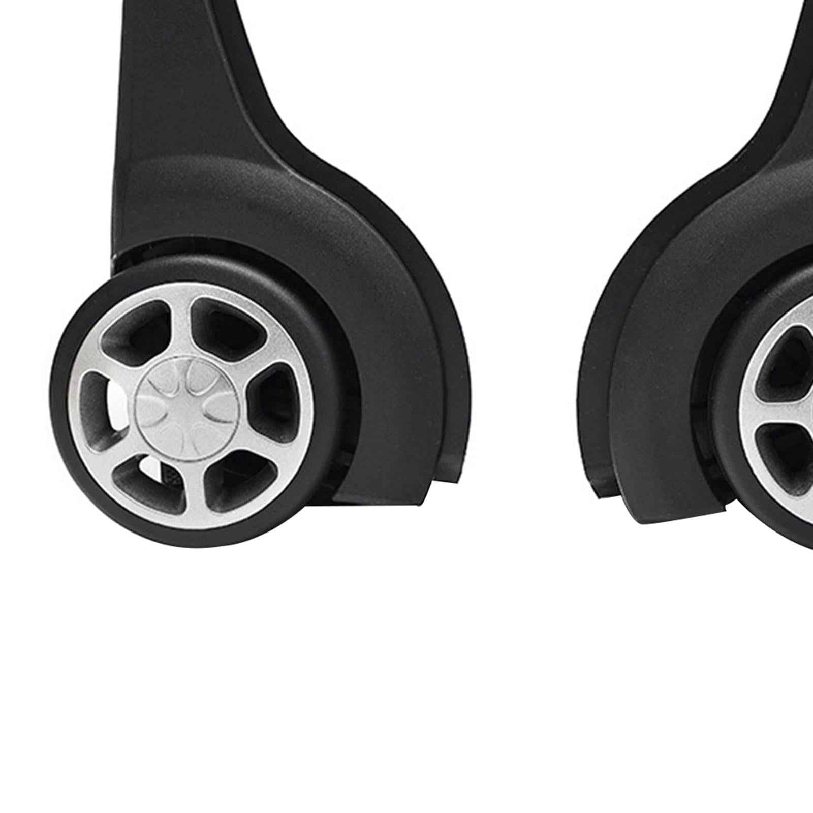 2x Replacement Luggage Wheels Travel Case Silent Suitcase Bag Trolley Wheels