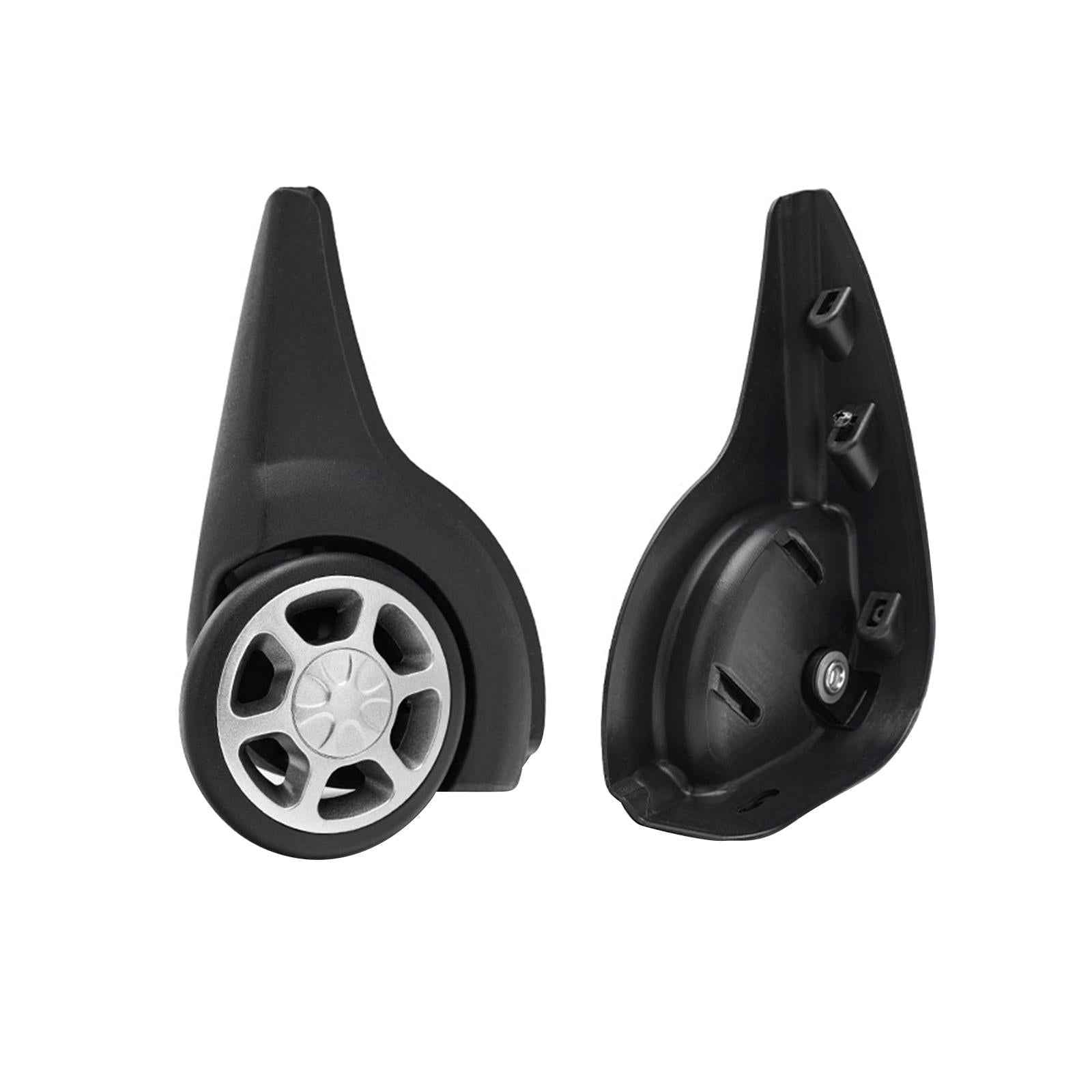 2x Replacement Luggage Wheels Travel Case Silent Suitcase Bag Trolley Wheels