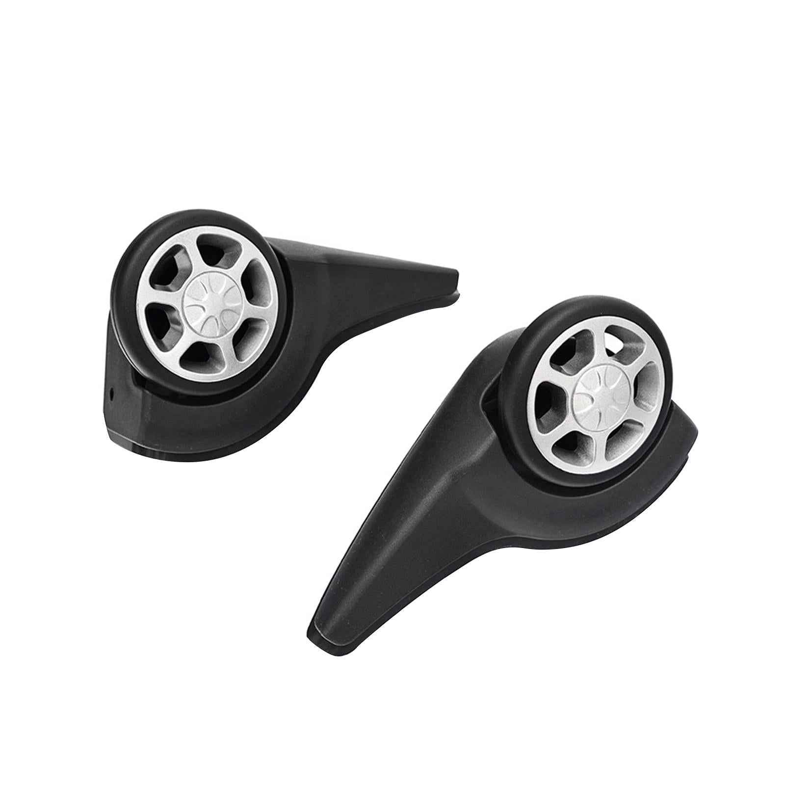 2x Replacement Luggage Wheels Travel Case Silent Suitcase Bag Trolley Wheels