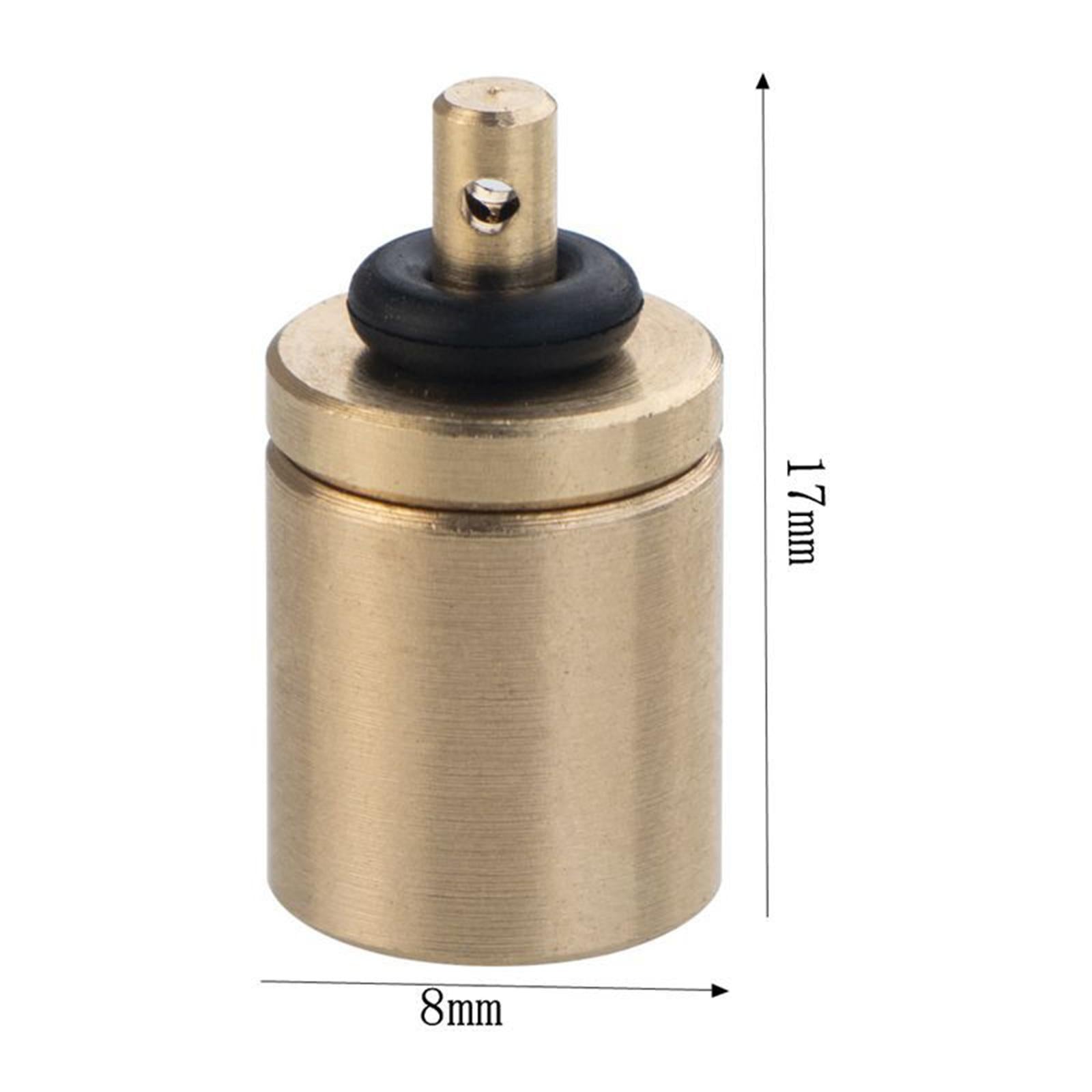 2xGas Refill Adapter Copper Inflation Valve Converter Camping Fishing Backyard 3pcs