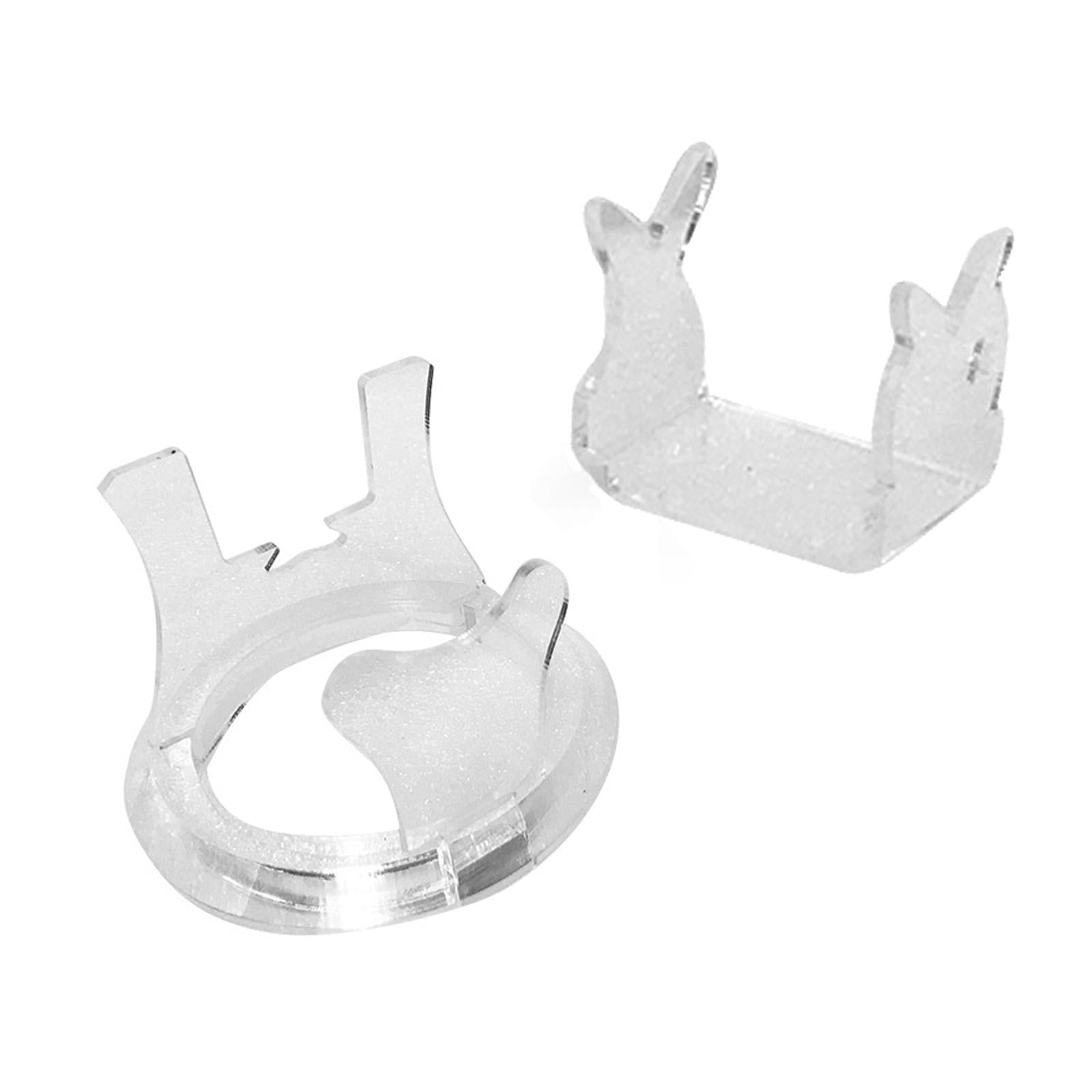 2xFishing Reel Display Stand Collection Organizer Acrylic Casting Reel Holder