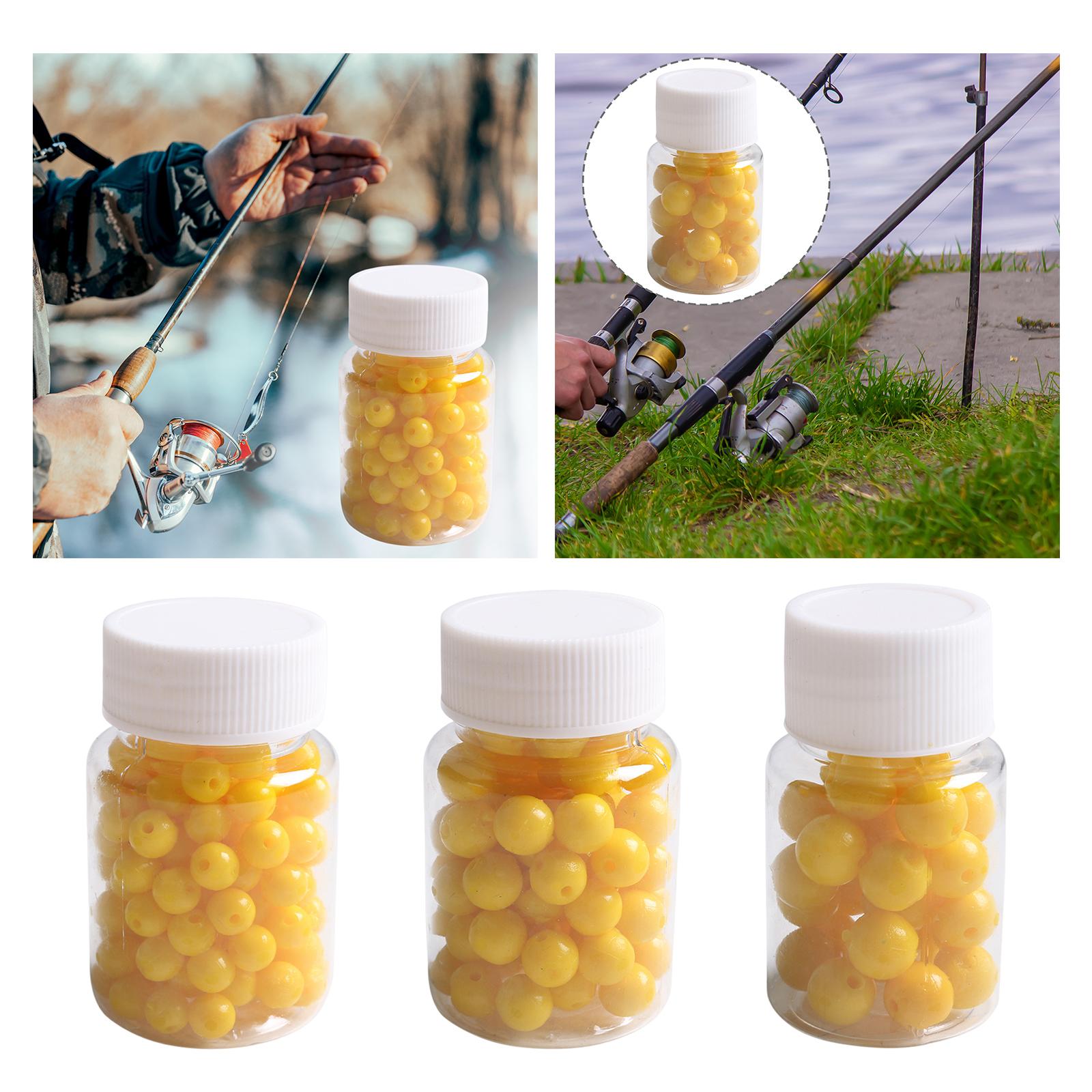 4xFly Fishing Floats Fishing Accessories Foam Floats for Catfish Walleye Trout 8mm