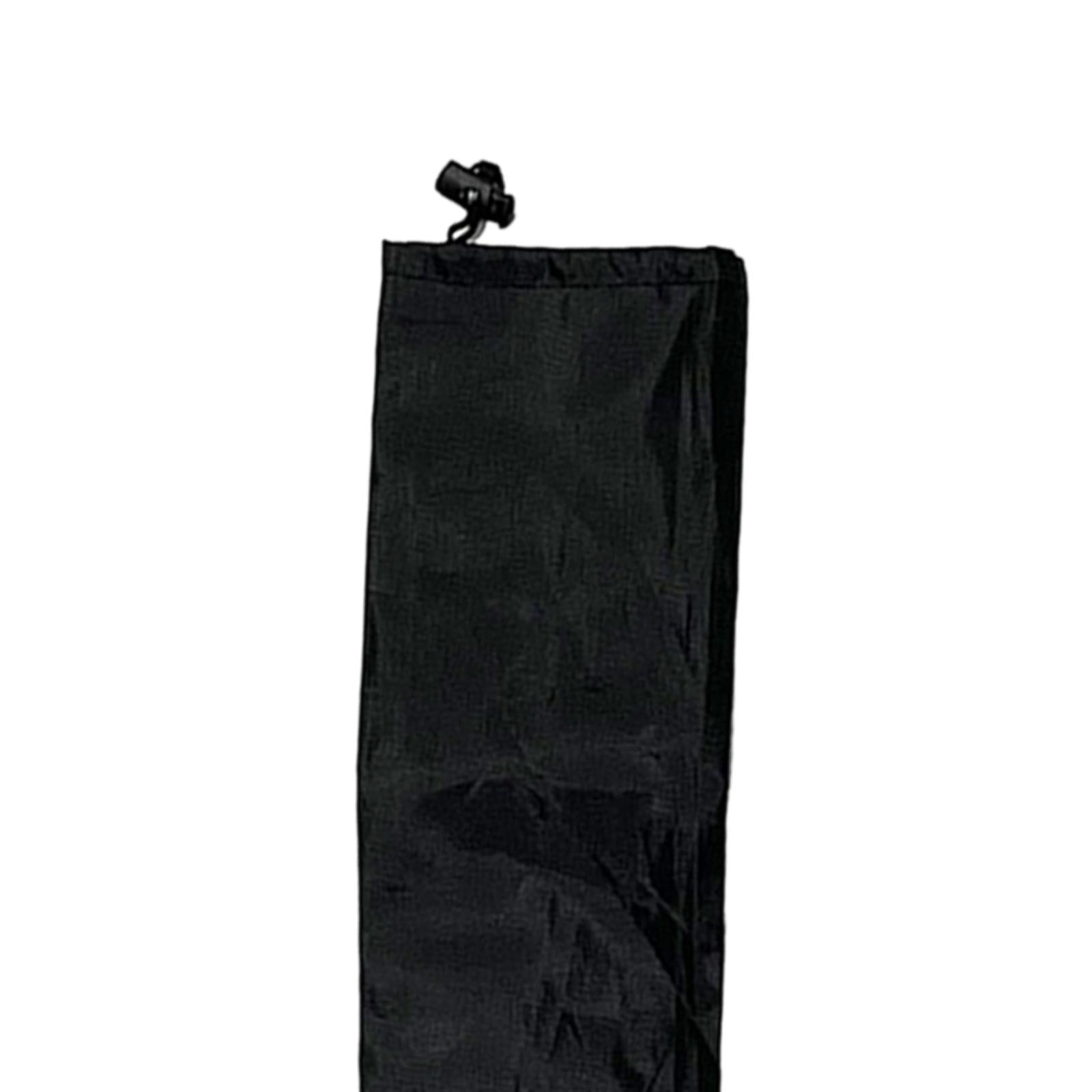 2xTrekking Pole Carrying Bag Adjustable Strap Waterproof Tent Pole Storage Bag 11.5cmx70 cm