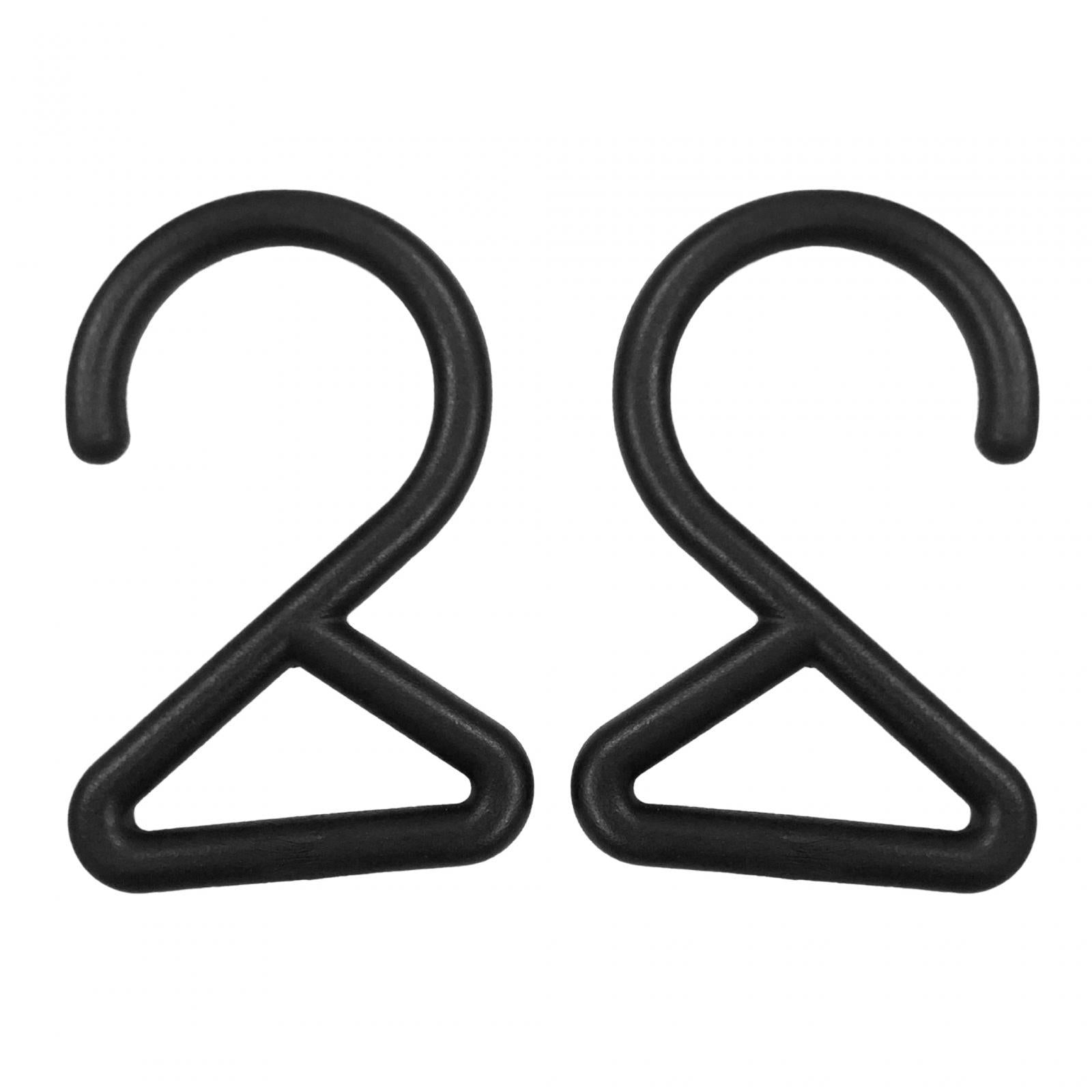 3x10Pcs Webbing Buckle Hooks DIY Backpack Hanging Hangers for Bags Pots Spoons