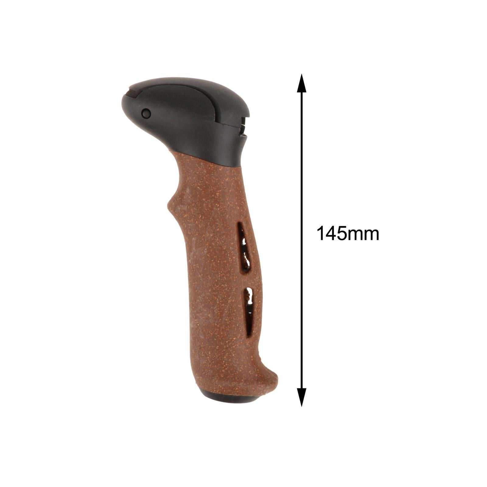 4xTrekking Pole Handle Strong Straight for Outdoor Trekking Backpacking Hiking