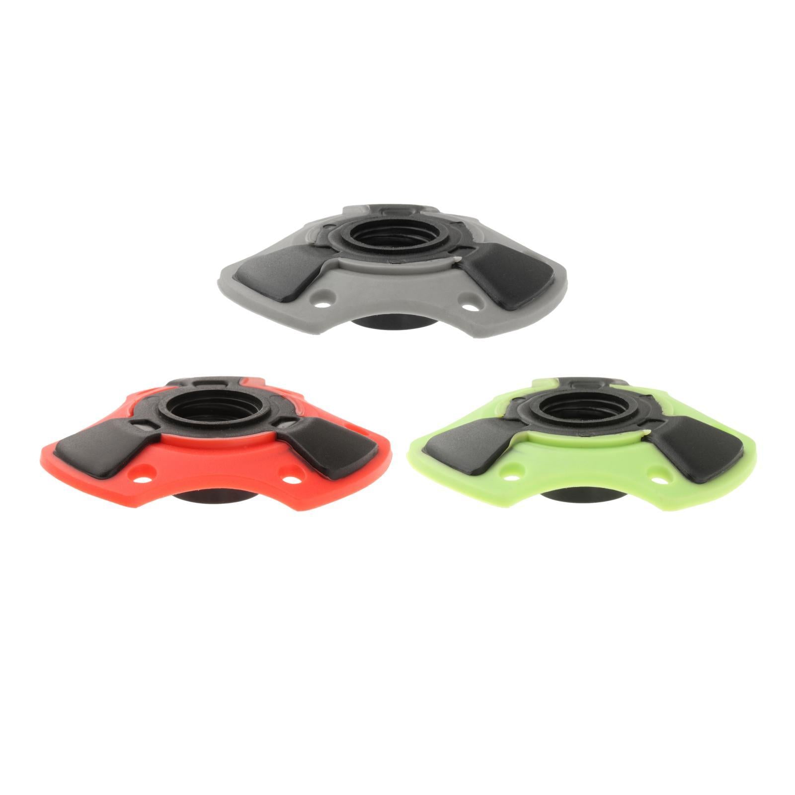 3xTrekking Pole Snow Basket 15mm Screw on Removable Mud Holder Ski Pole Basket Gray
