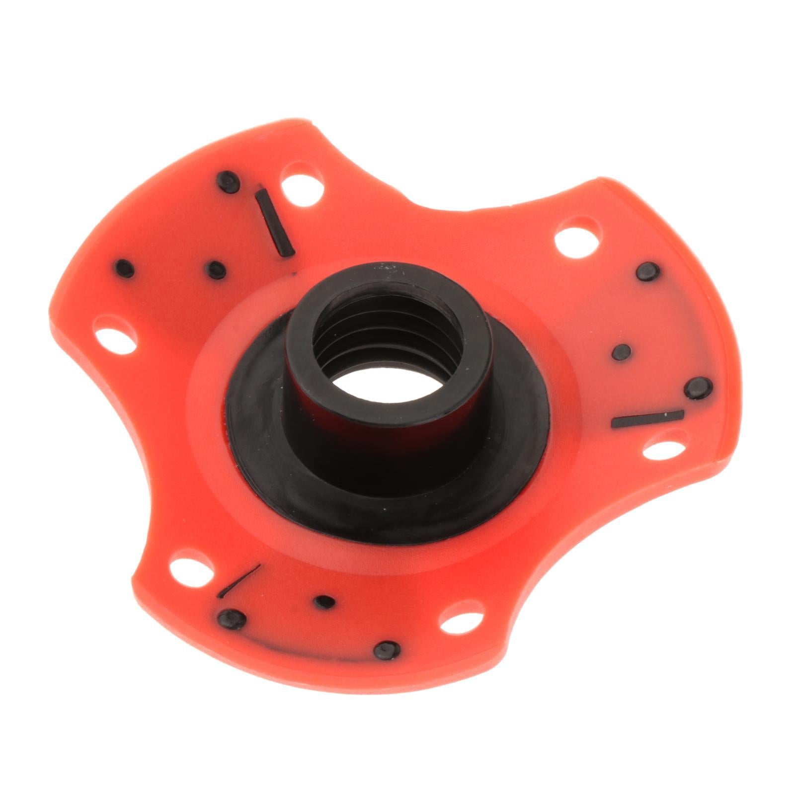 3xTrekking Pole Snow Basket 15mm Screw on Removable Mud Holder Ski Pole Basket Red