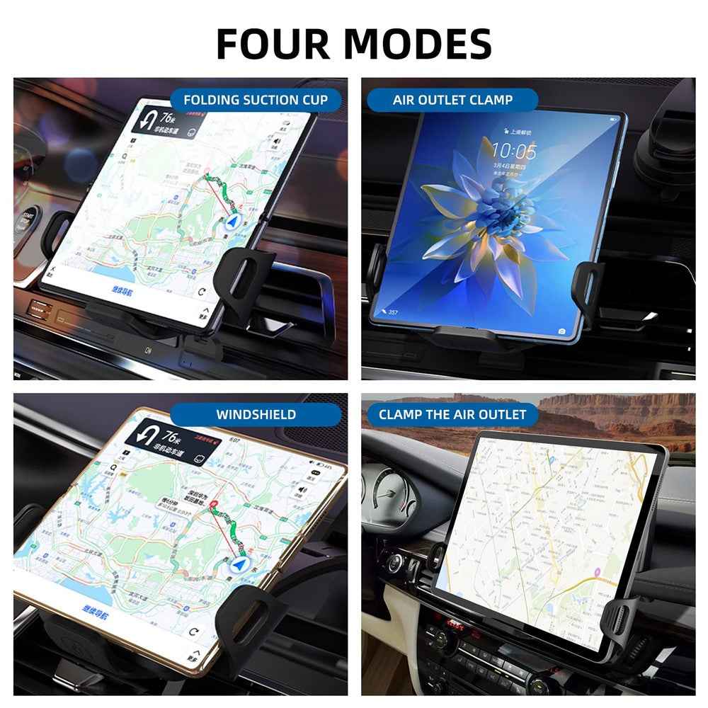 S15 Car Dashboard/Air Vent Mount Automatic Clamping Wireless Charger Phone Holder Charging Stand