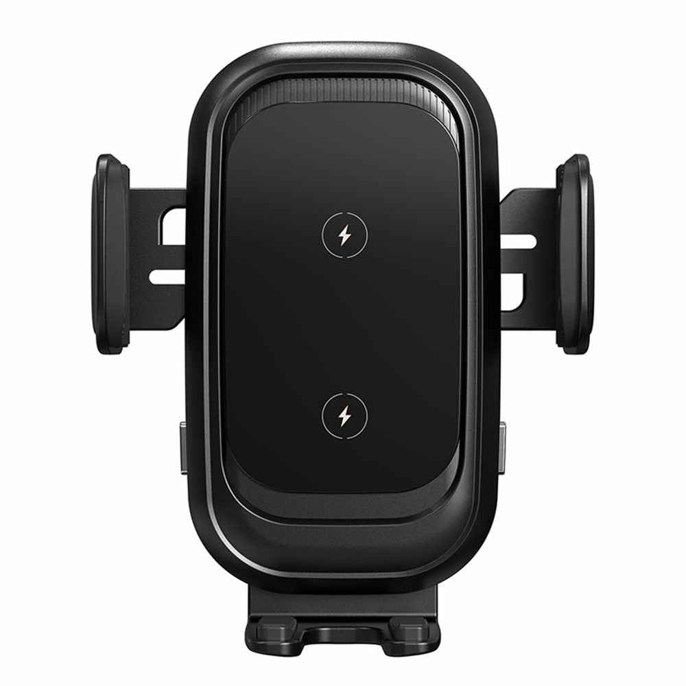 CW30 Cell Phone Holder Car Mount Dual Coil 15W Wireless Charger for Samsung Z Flip Series (CE Certified)