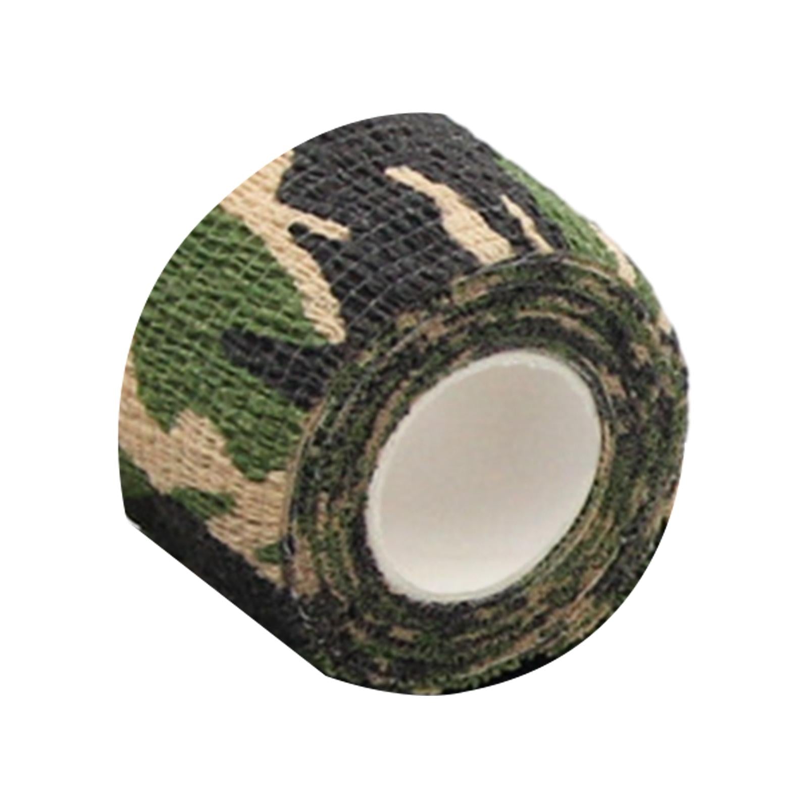 3xSelf Adhesive Bandage Band for Fingers Wrist Ankle Hiking First Aid Supplies Green Color Black