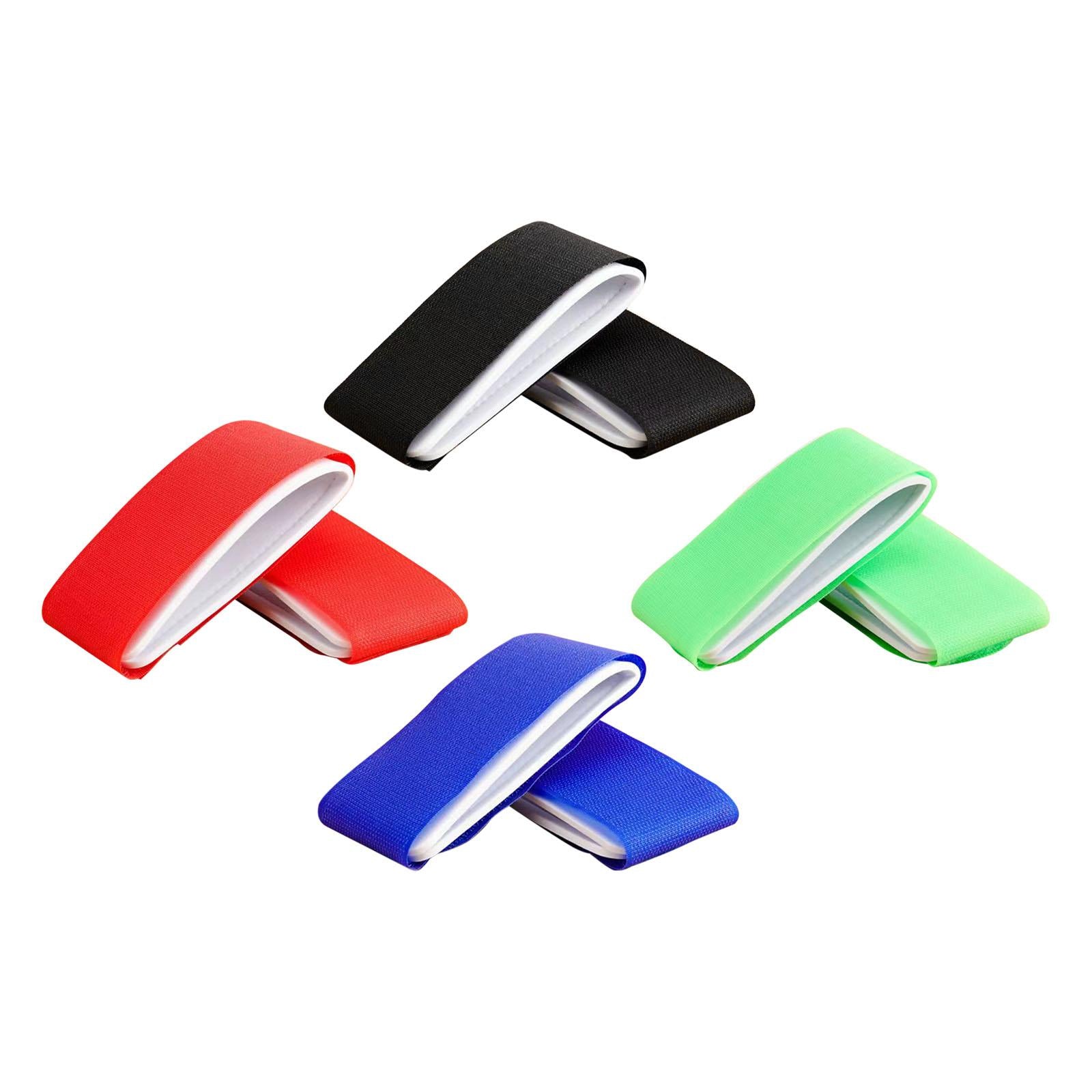 4x2x Ski Straps Fixing Adjustable Fastener Tape for Outdoor Man Woman Families black