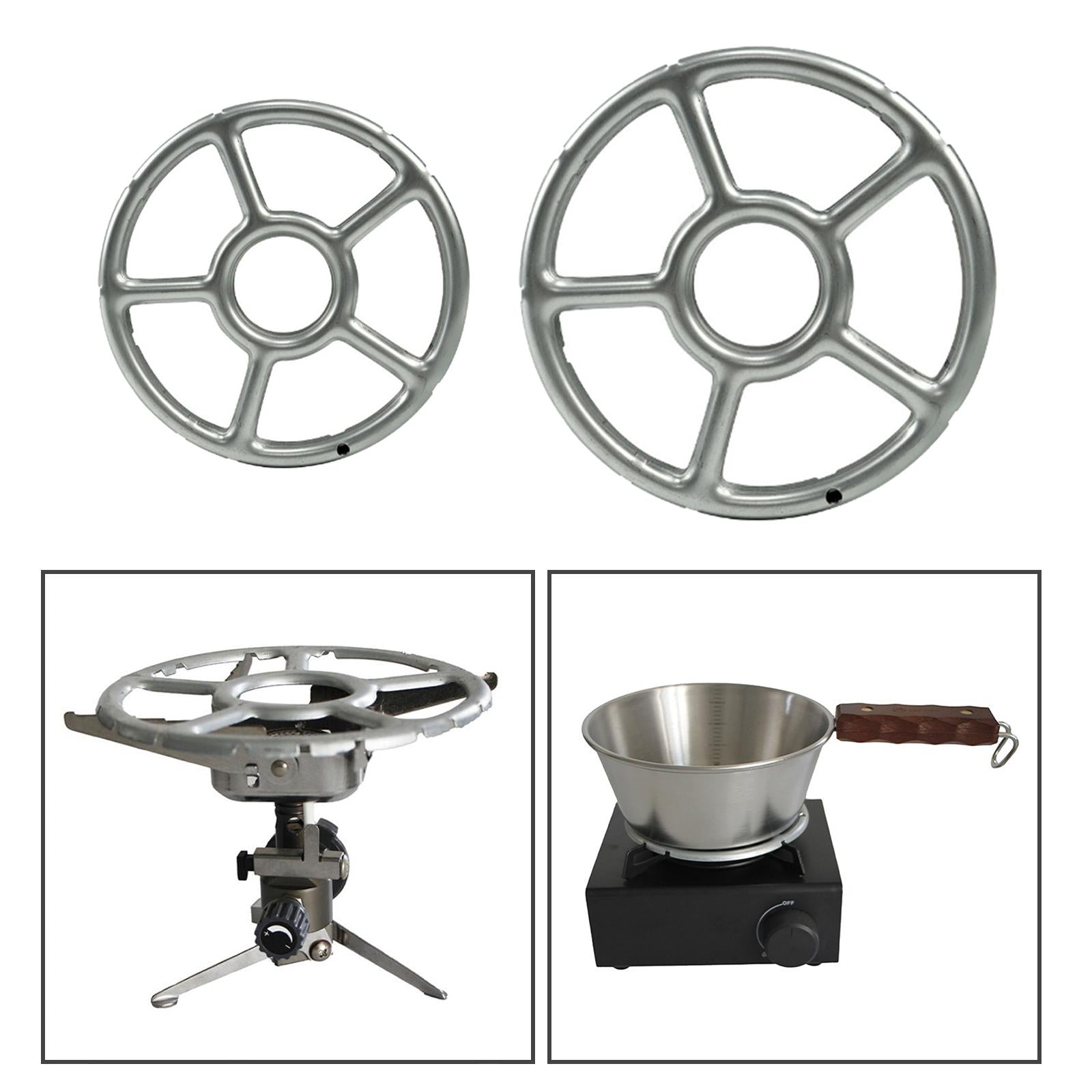 4xGas Rings Reducer Trivets Gas Hob Cover for Fishing Tea Kettles 15.5cm