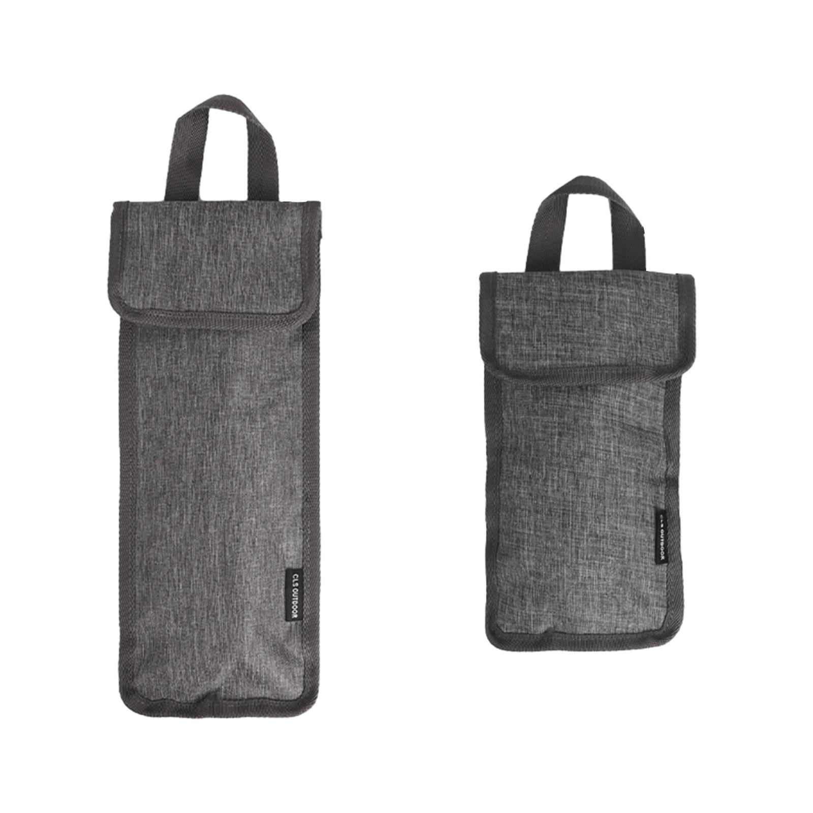 3xGround Nail Storage Pouch Durable Tent Accessories for Tent Garden Camp Tarp 13cmx24.5cm