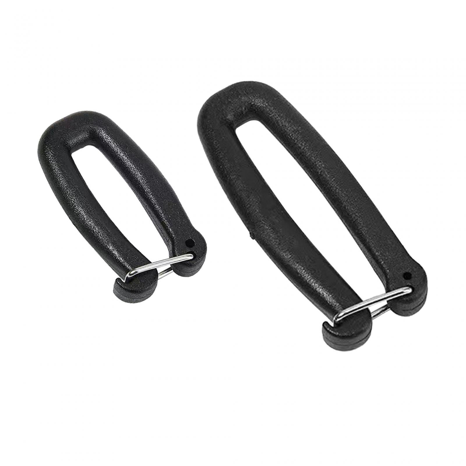 6x10Pcs Webbing Strap Hook Attachments for Backpack Strap Luggage Strap Hiking