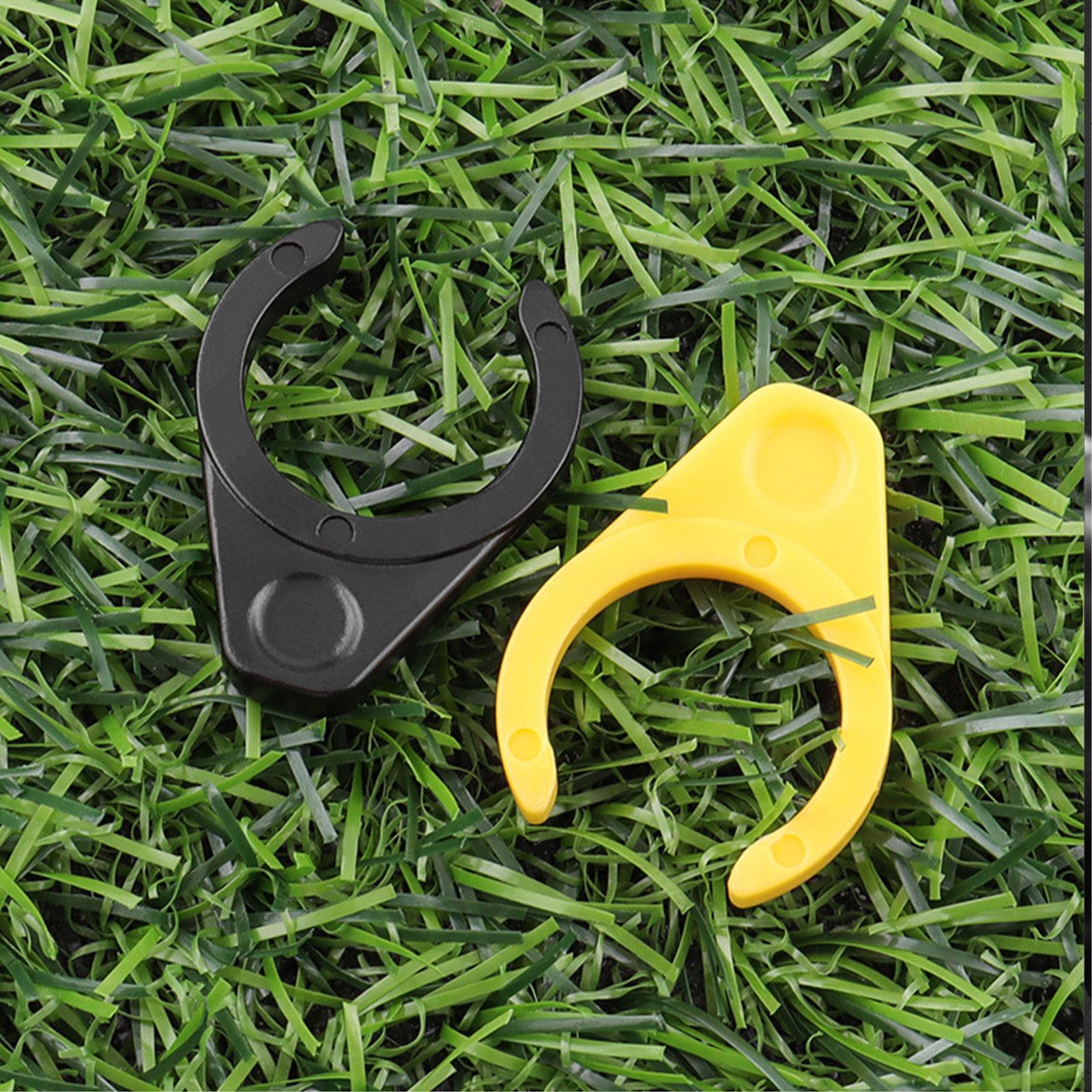 4x2Pcs Quick Release Lock Durable Bike Pedal Protection Buckle Lock Protection Yellow