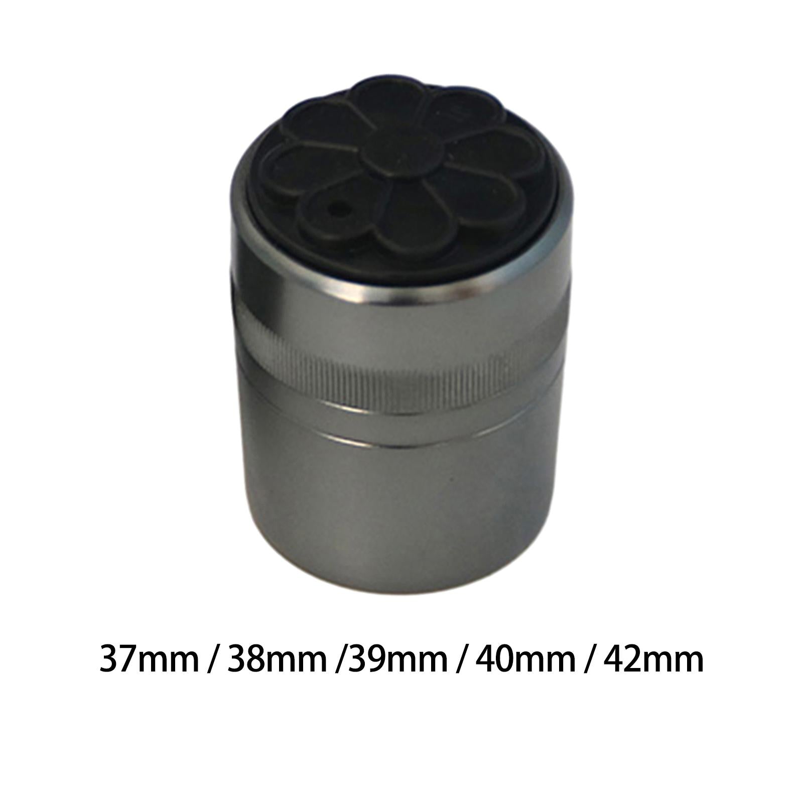 4xFishing Rod Butt Cap with Drain Hole Aluminum Alloy Fishing Tackle Accessory 37mm