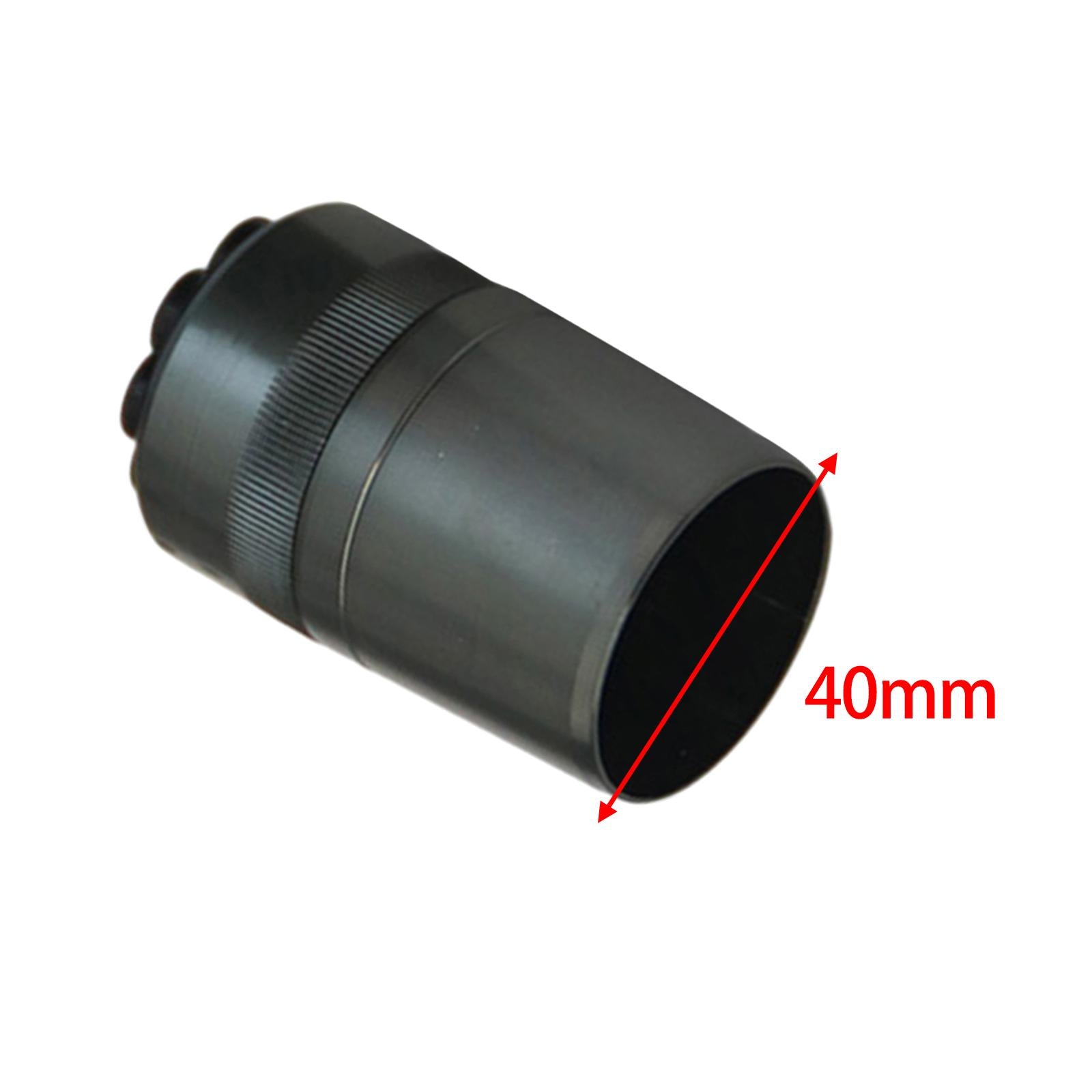 4xFishing Rod Butt Cap with Drain Hole Aluminum Alloy Fishing Tackle Accessory 40mm