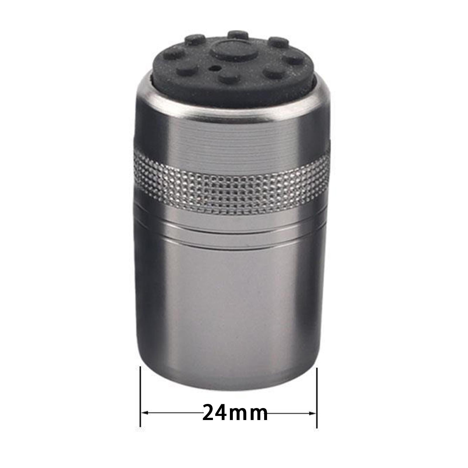 4xFishing Rod Butt Cap Fishing Pole End Cap for Repair Fishing Rod Accessories Gray 24mm