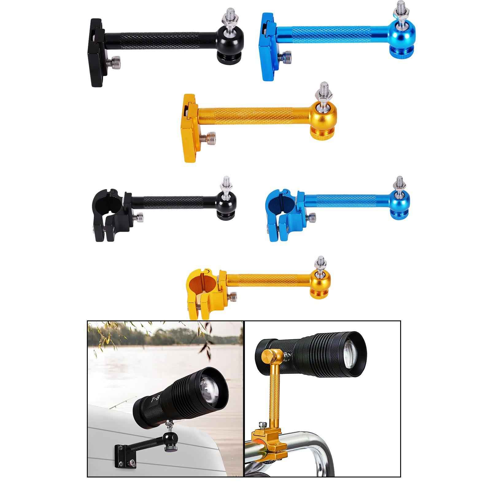 Fishing Light Bracket Lamp Support Multifunctional High Strength Light Stand For Box Black