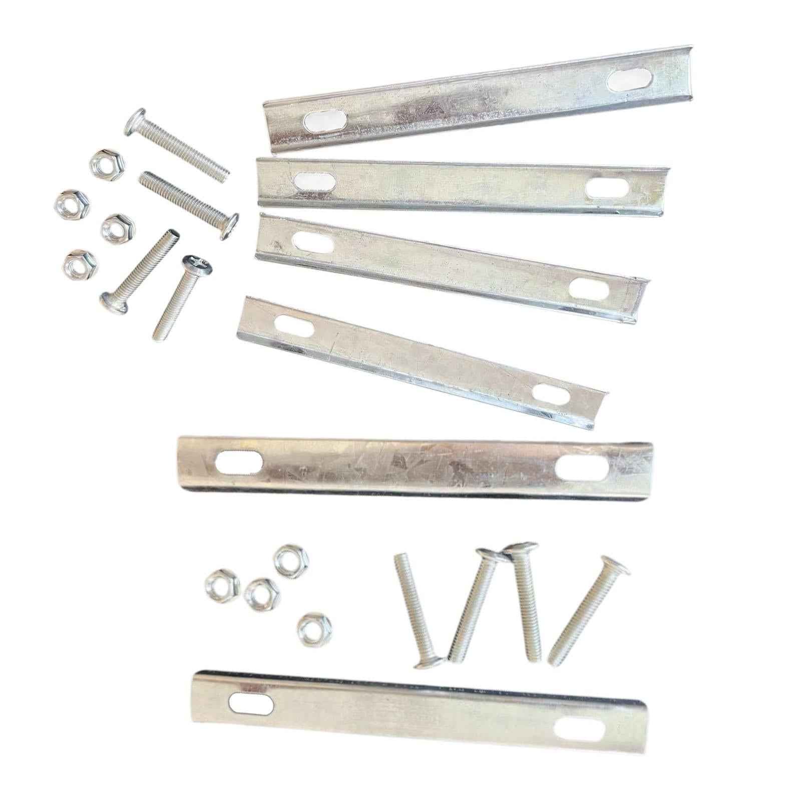 Iron Bike Rear Basket Fixing Kits Fixed Gaskets for Road Bike Mountain Bike 2pcs Fixed Gaskets