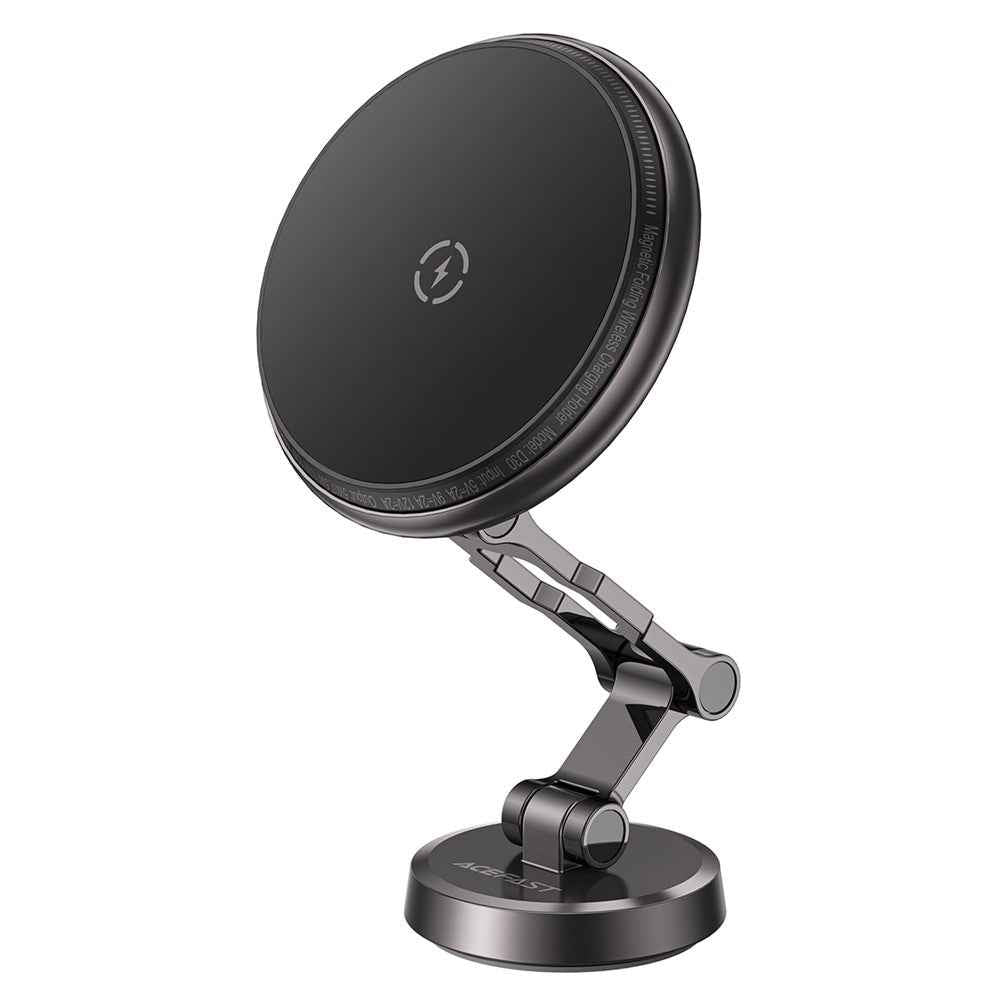 ACEFAST D30 Car Mount Phone Wireless Charger Center Console Foldable Phone Holder