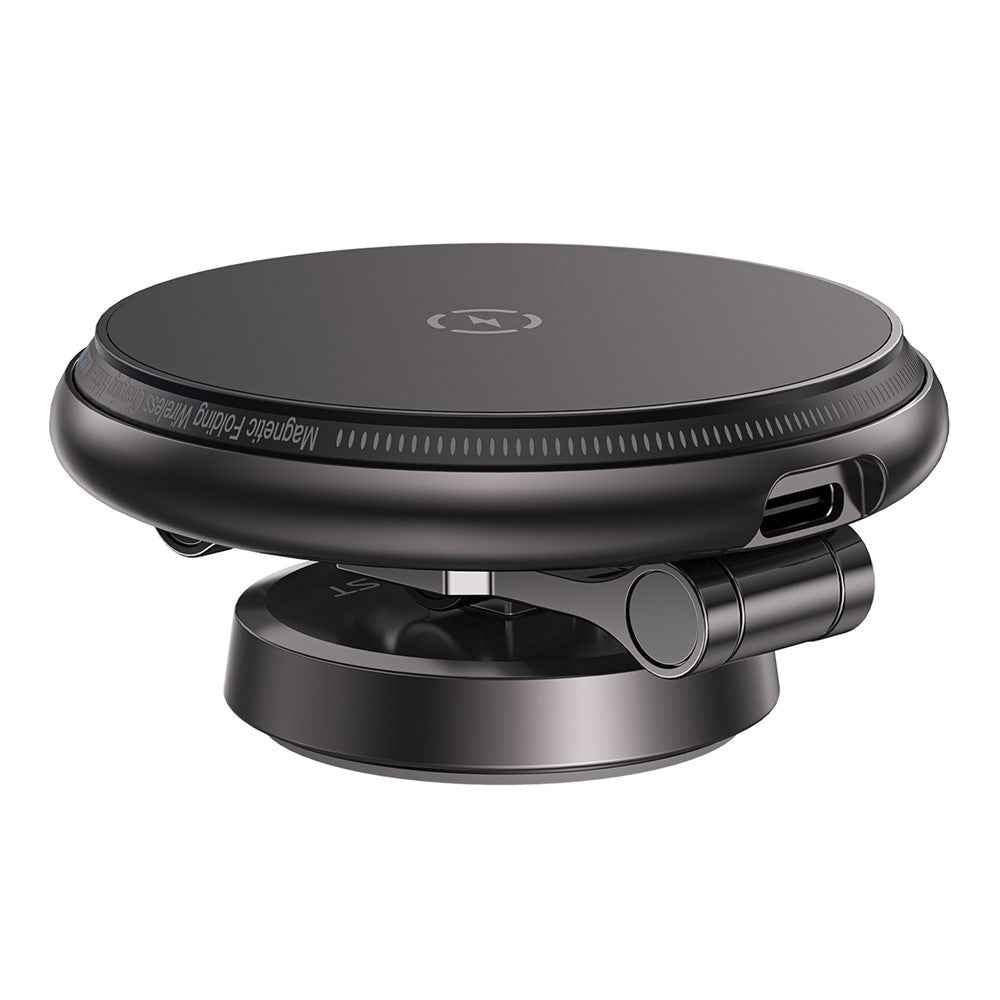 ACEFAST D30 Car Mount Phone Wireless Charger Center Console Foldable Phone Holder