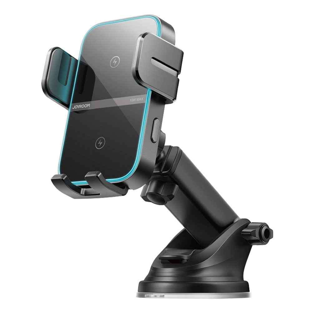JOYROOM JR-ZS246S 15W Dual Coil Wireless Car Charger LED Light Phone Holder