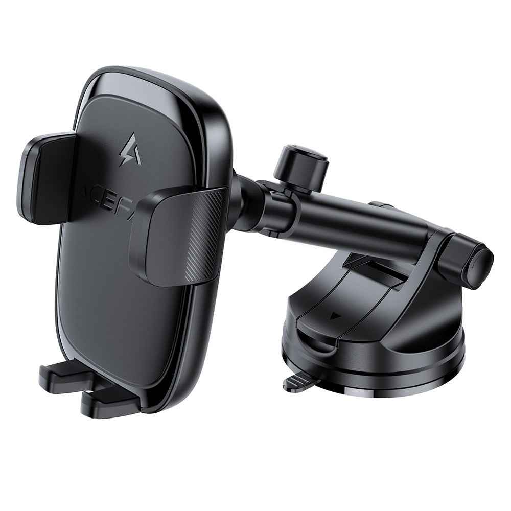 ACEFAST D49 Dashboard Wireless Charging Car Mount Press Type Holder For 4.7-6.9 Inch Phones 15W Fast Charge