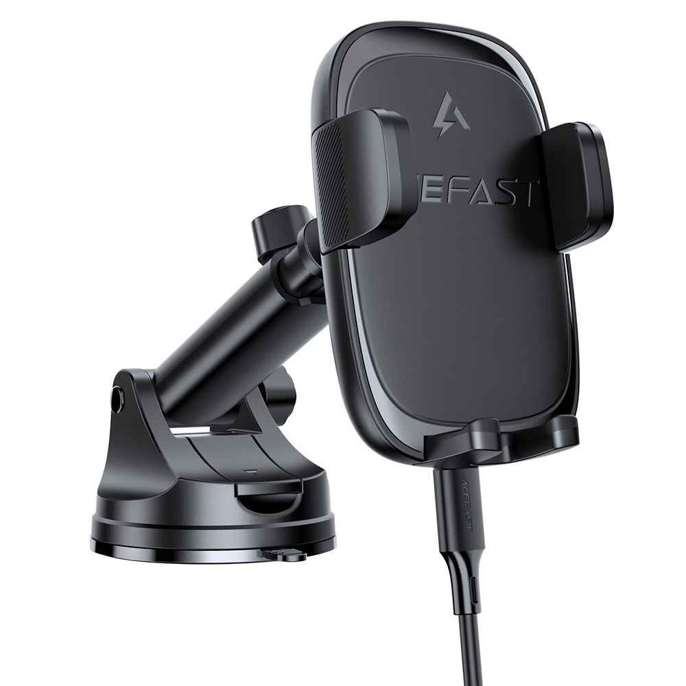 ACEFAST D49 Dashboard Wireless Charging Car Mount Press Type Holder For 4.7-6.9 Inch Phones 15W Fast Charge