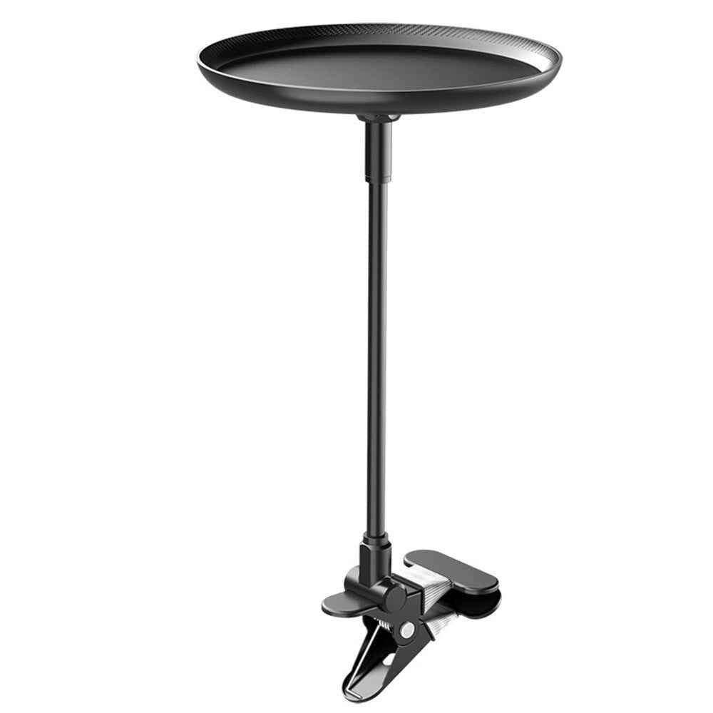 C003 Flexible Arm Car Food Tray Clip On Portable Dining Table for Snacks Drinks Organizer