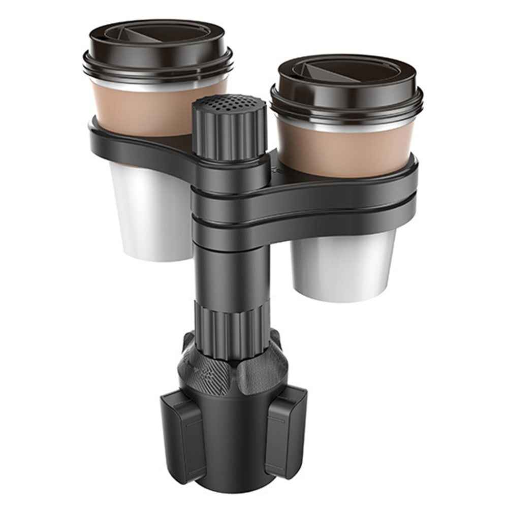 B15 Plastic Car Cup Holder Drinks Bracket 360 Degree Rotatable 3 Rings Vehicle Beverage Stand