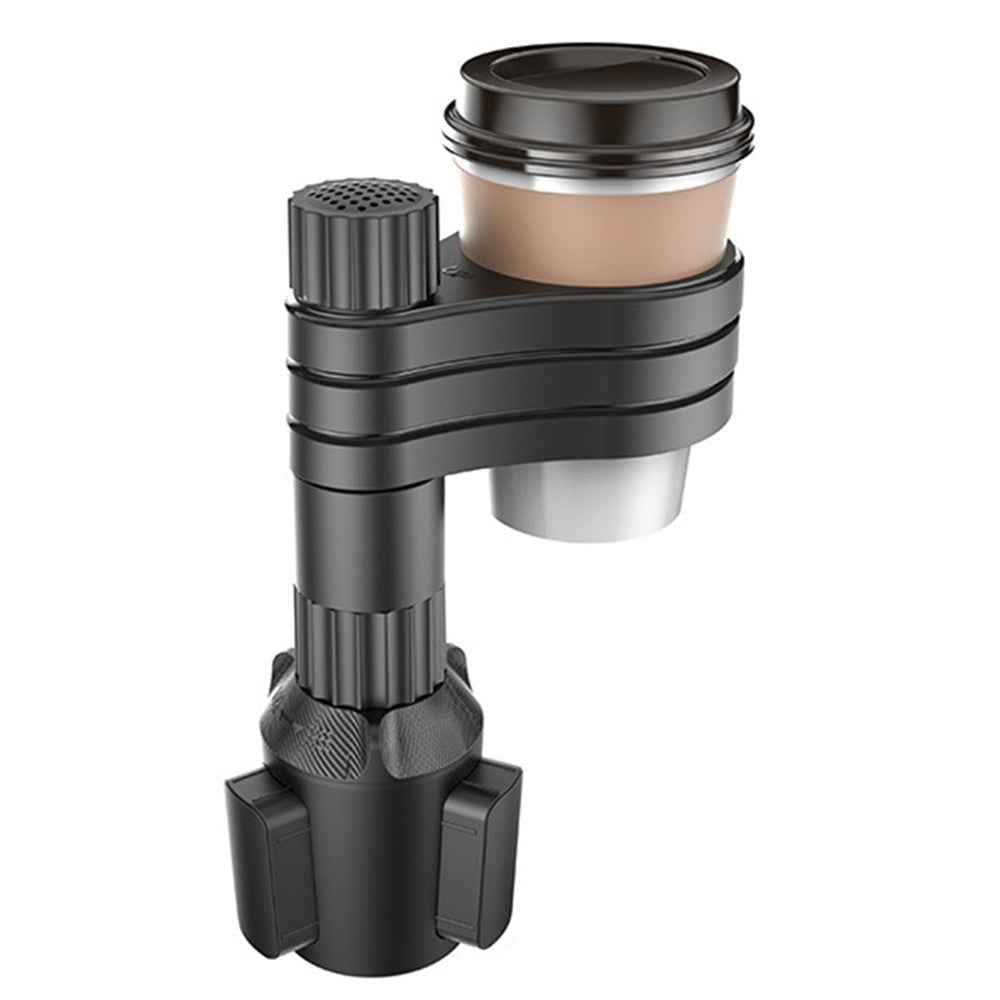 B15 Plastic Car Cup Holder Drinks Bracket 360 Degree Rotatable 3 Rings Vehicle Beverage Stand