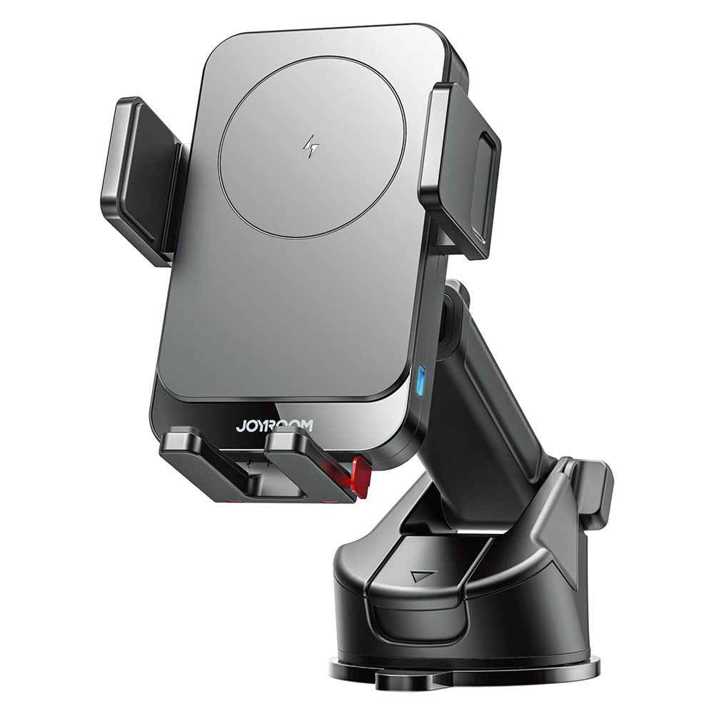 JOYROOM JR-ZS241S Car Wireless Charger Dashboard Mount 15W Fast Charging Phone Holder - Black