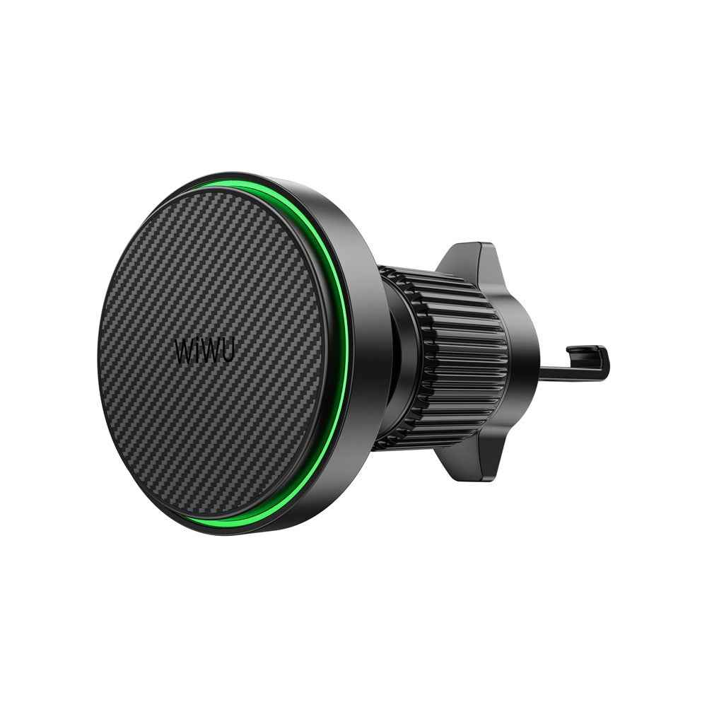 WIWU CH-325 Qi 2.0 Magnetic Car Wireless Charger 15W Fast Charging Air Vent Mount Bracket