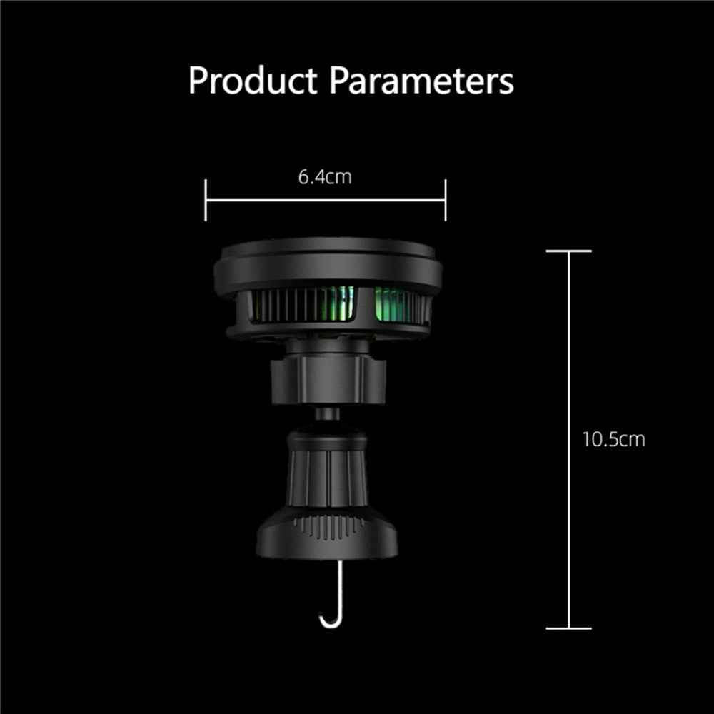 S32 15W Semiconductor Cooling Magnetic Car Wireless Charger Fast Charging Car Air Vent Mount Phone Holder
