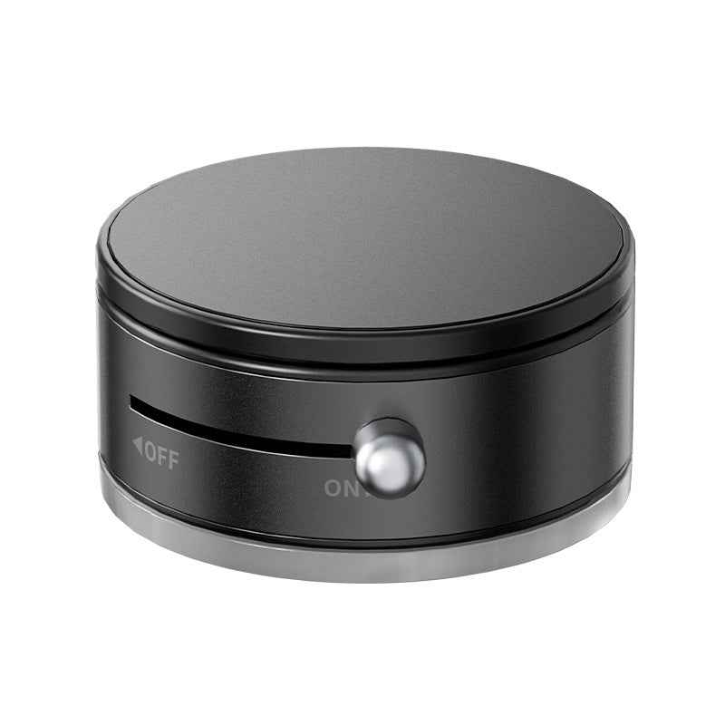 360 Degree Rotation Magnetic Cellphone Holder Vacuum Suction Mount Phone Stand - Black