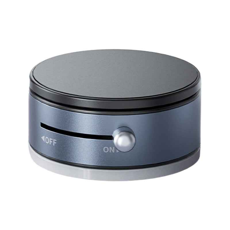 360 Degree Rotation Magnetic Cellphone Holder Vacuum Suction Mount Phone Stand - Tarnish Grey