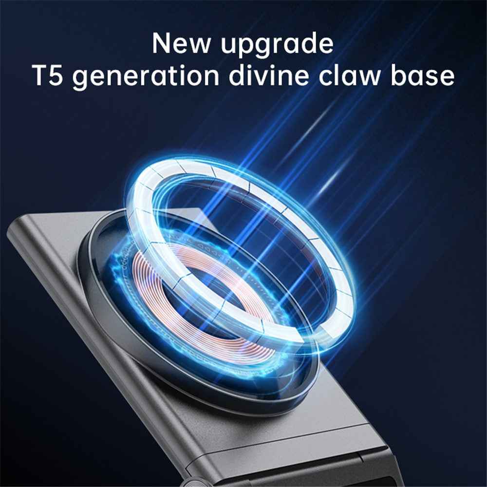 A7 For Tesla Model 3 / Y Transparent Phone Charging Dock 15W Magnetic Wireless Charger