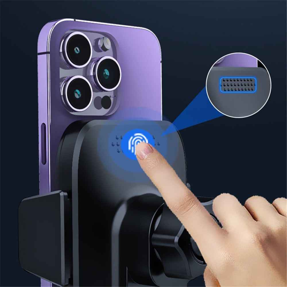 X18 15W Car Wireless Charger Automatic Induction Vehicle Air Vent Phone Charging Bracket