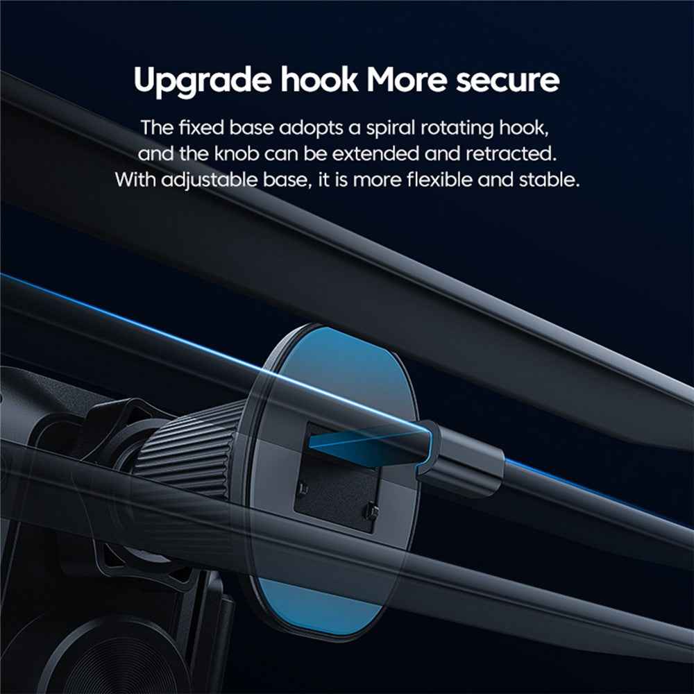 X16 Magnetic Phone Mount Car Smart Sensor Air Vent Phone Holder Automatic Wireless Charger - Silver